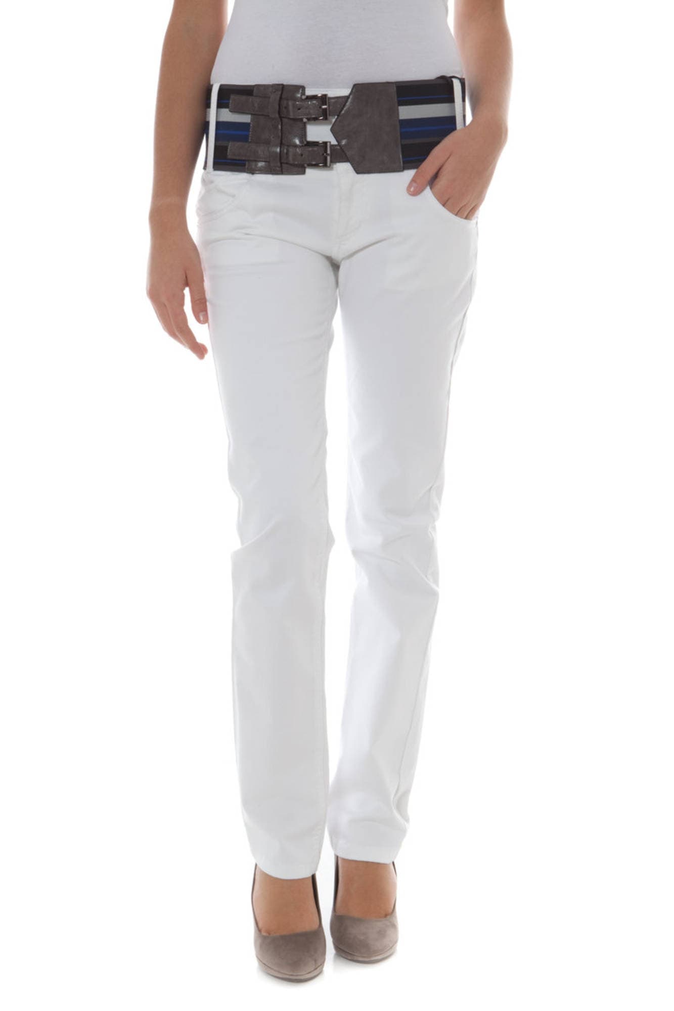 PHARD Damen Hose in Weiß
