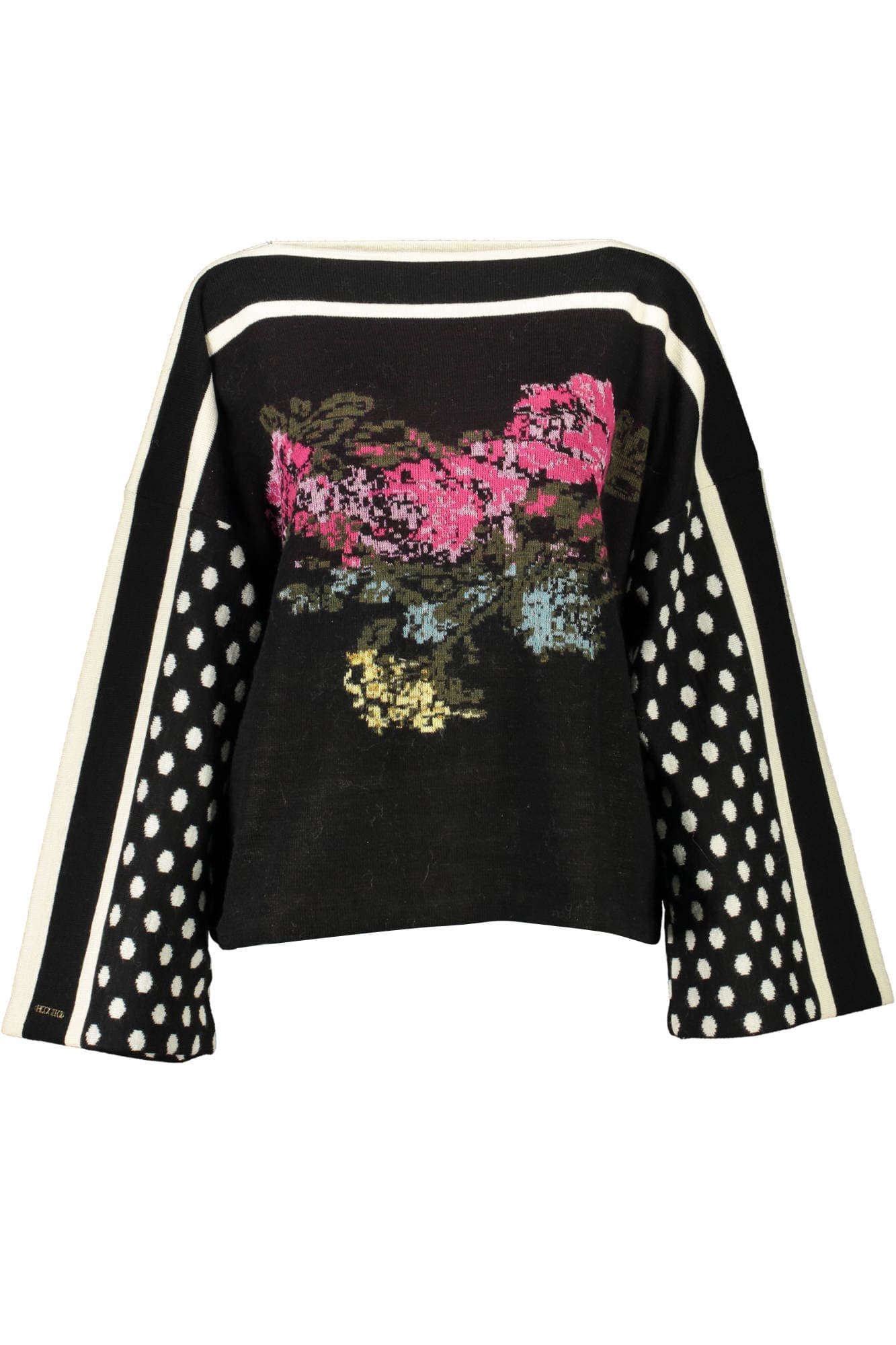 BLUGIRL Damen Pullover in Schwarz