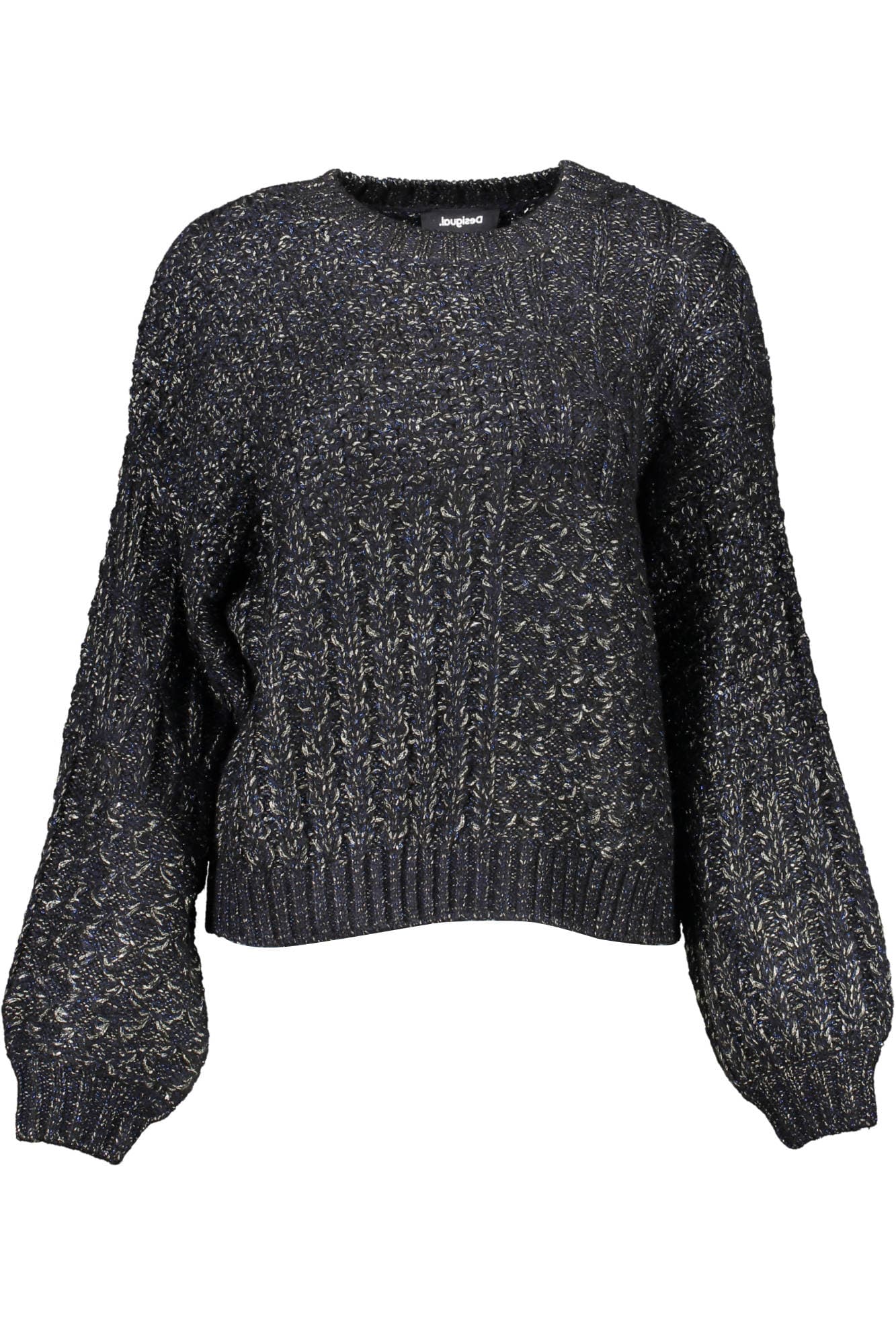 DESIGUAL Damen Pullover in Schwarz