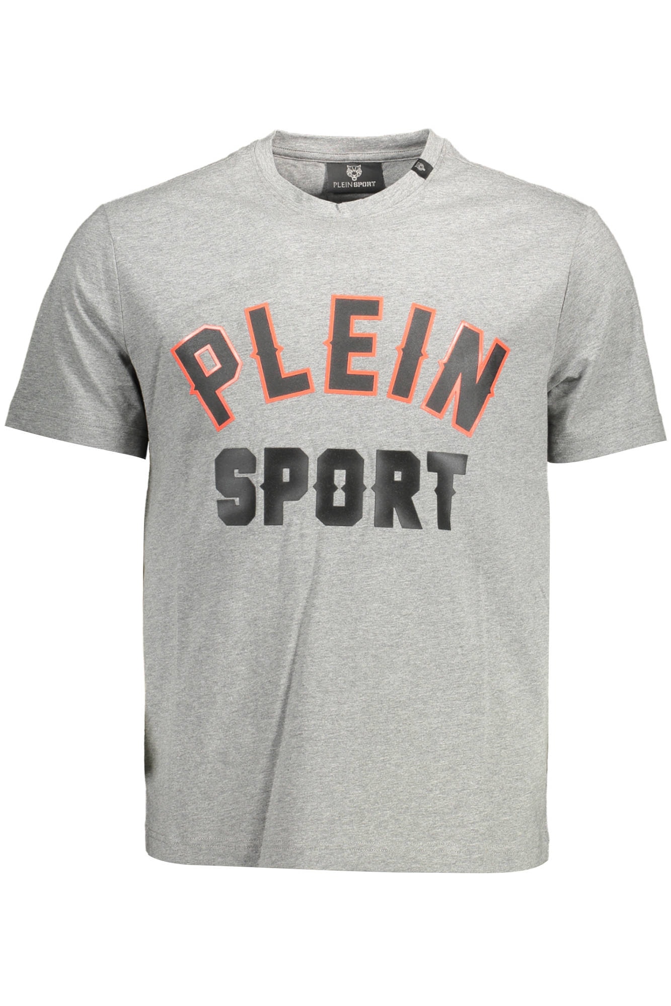 PLEIN SPORT KURZARM T-SHIRT HERREN GRAU