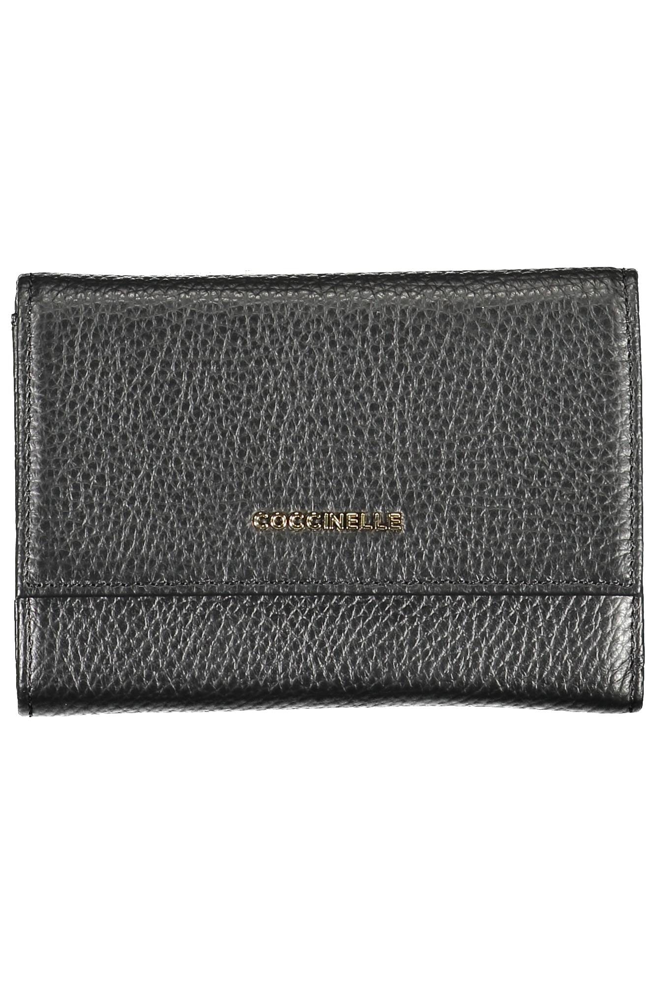 COCCINELLE DAMEN SCHWARZE GELDBÖRSE