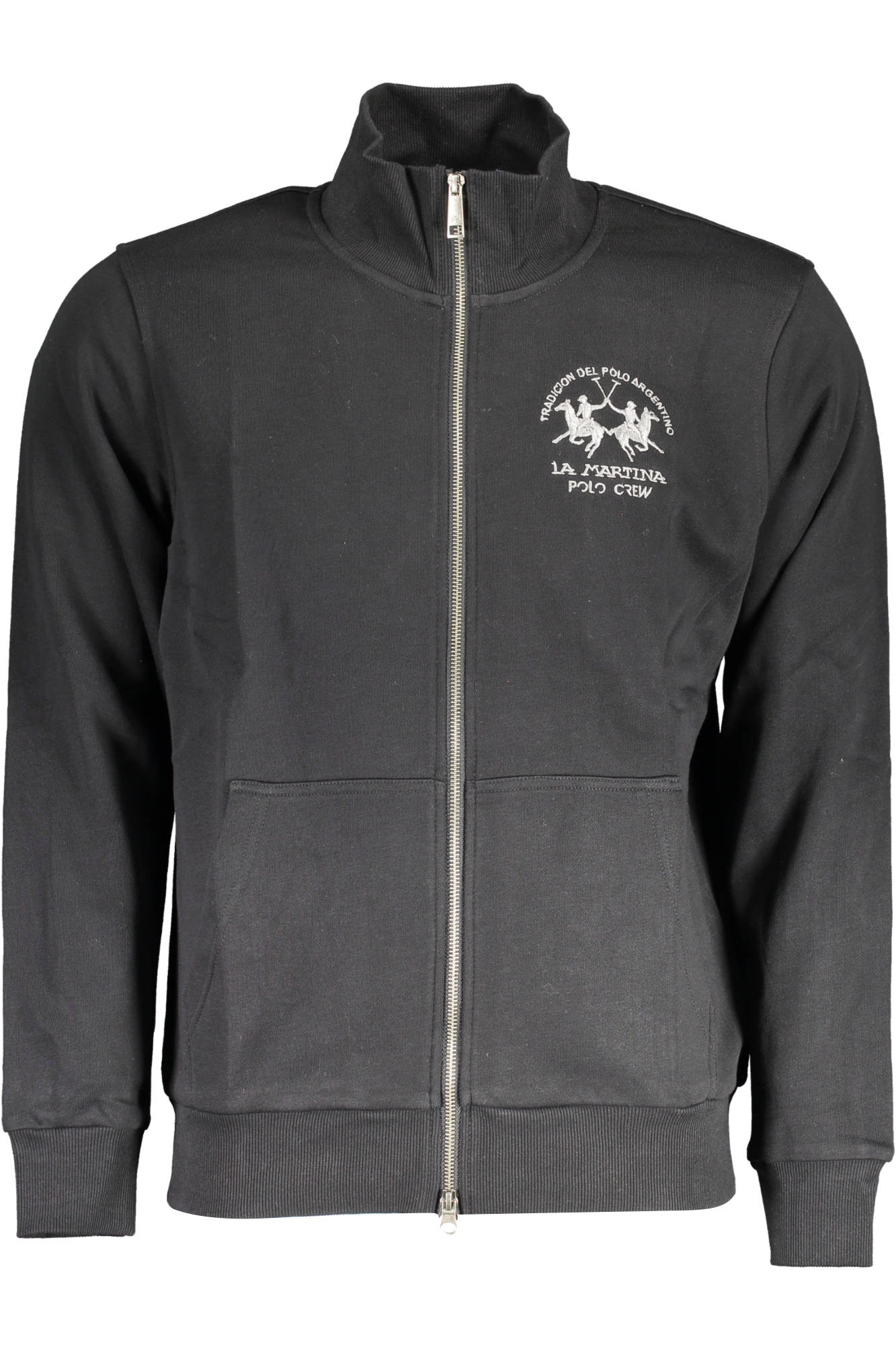 SCHWARZES SWEATSHIRT MIT REISSVERSCHLUSS FÜR HERREN LA MARTINA