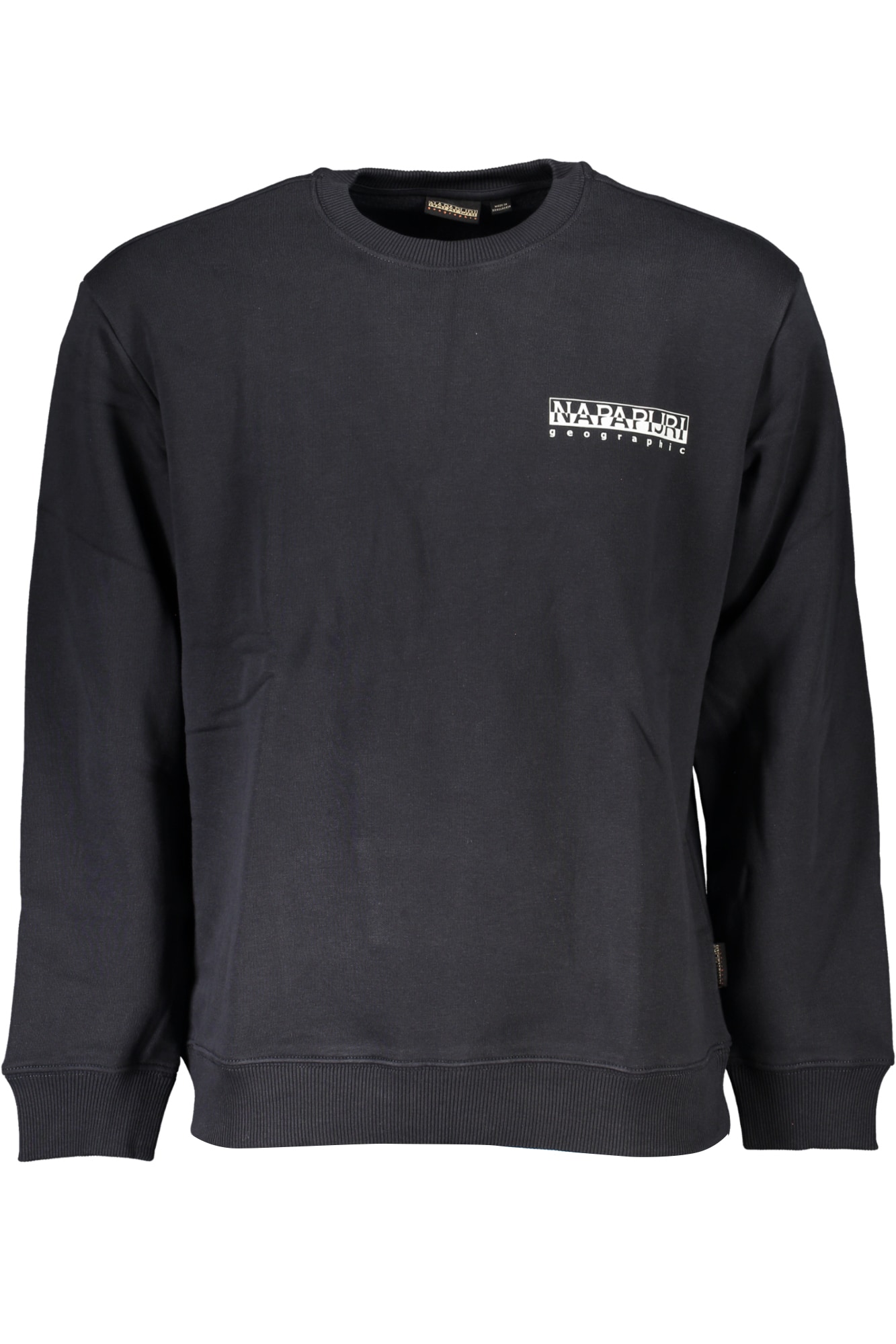 NAPAPIJRI SCHWARZES HERREN-SWEATSHIRT MIT REISSVERSCHLUSS