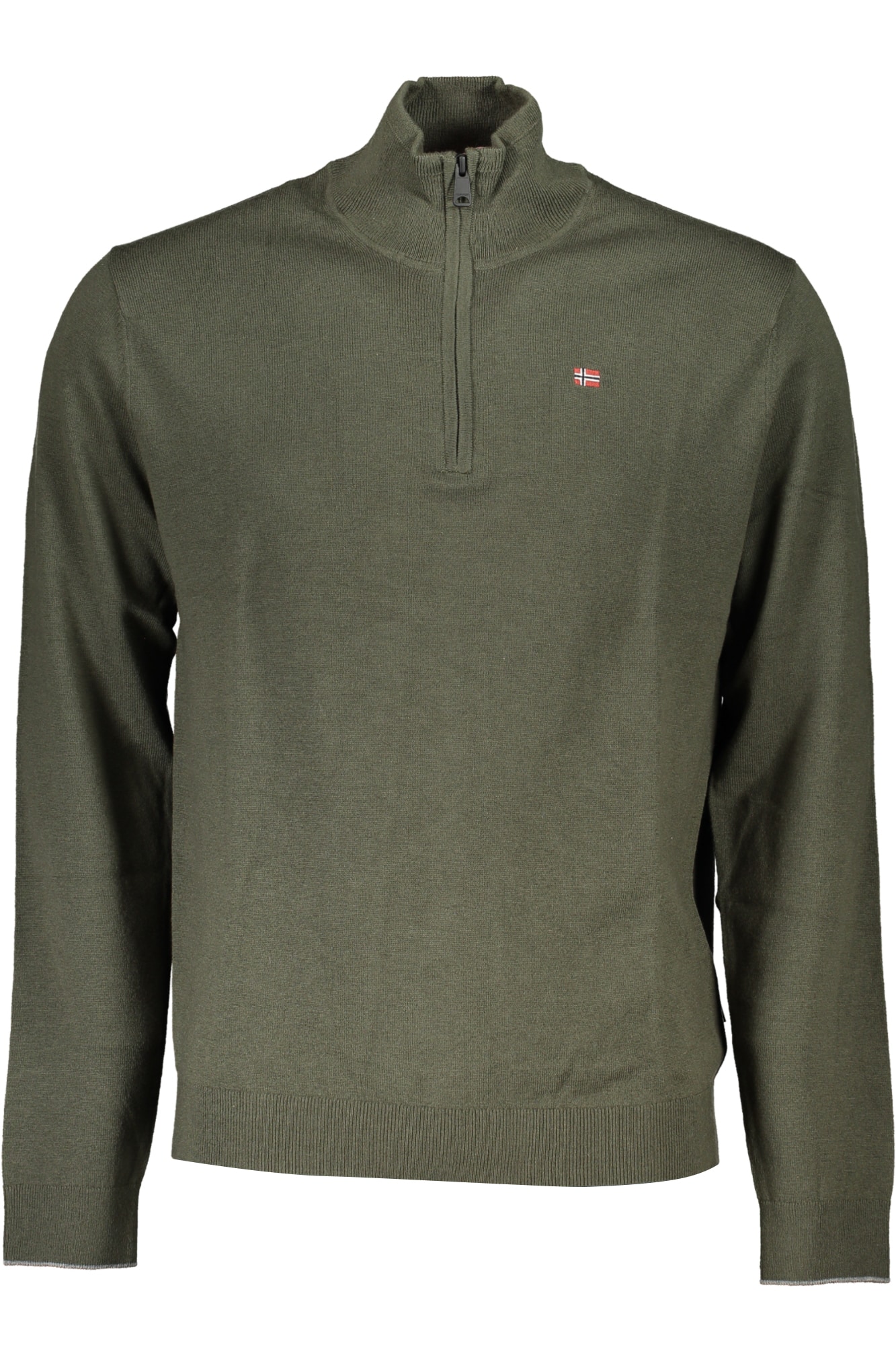 NAPAPIJRI GRÜNER HERRENPULLOVER