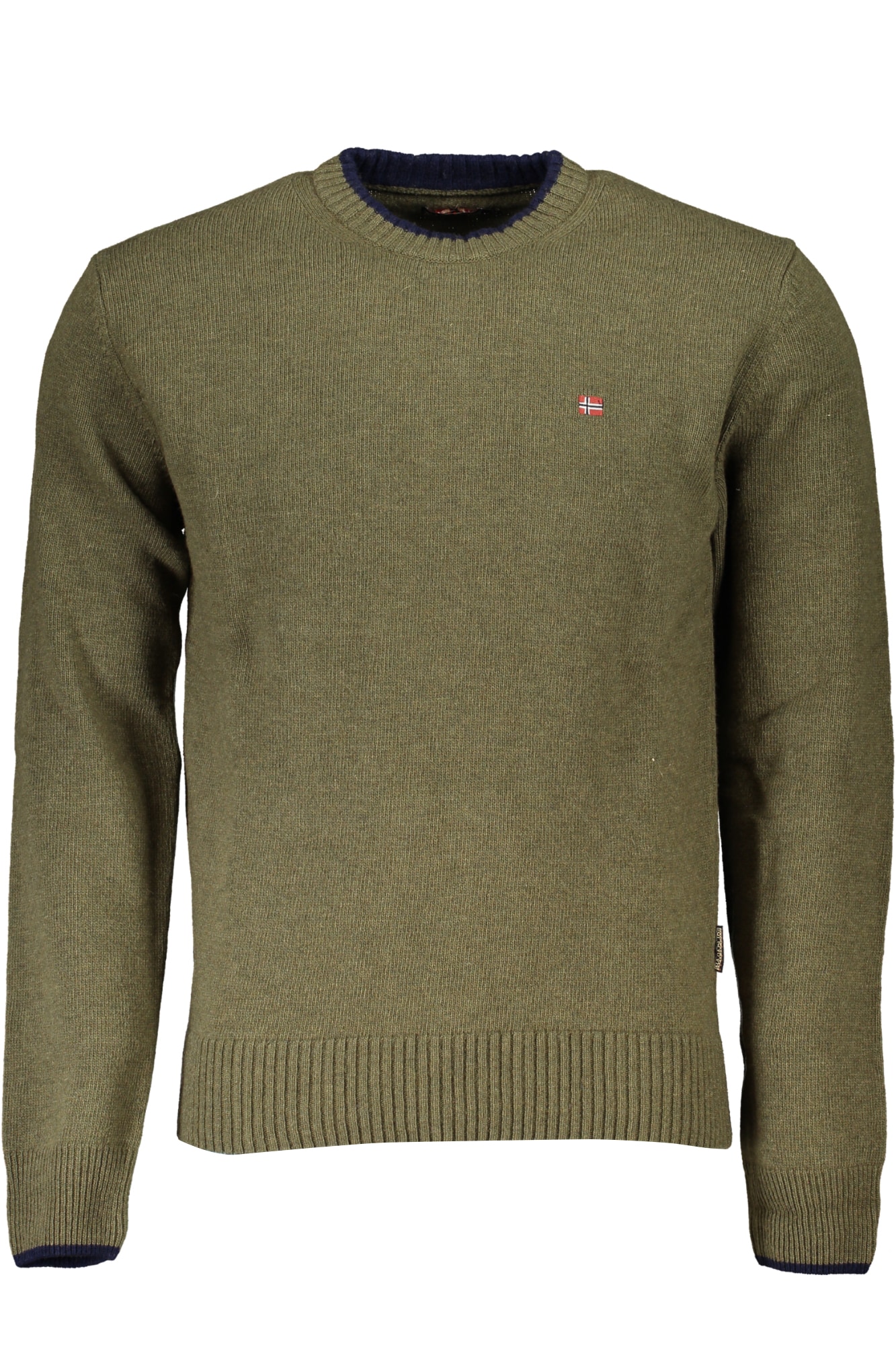 NAPAPIJRI GRÜNER HERRENPULLOVER