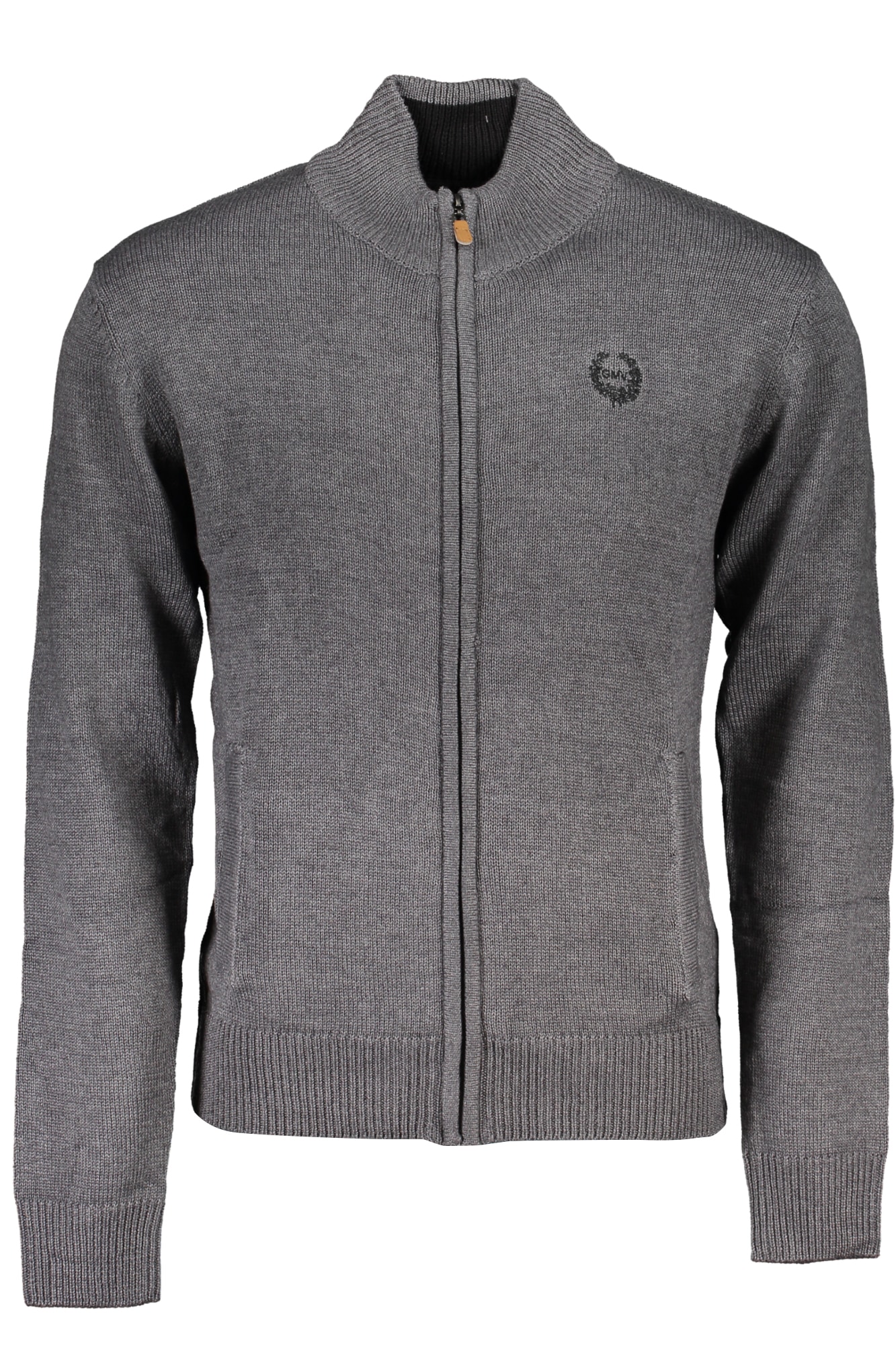 GIAN MARCO VENTURI GRAUER PULLOVER FÜR HERREN