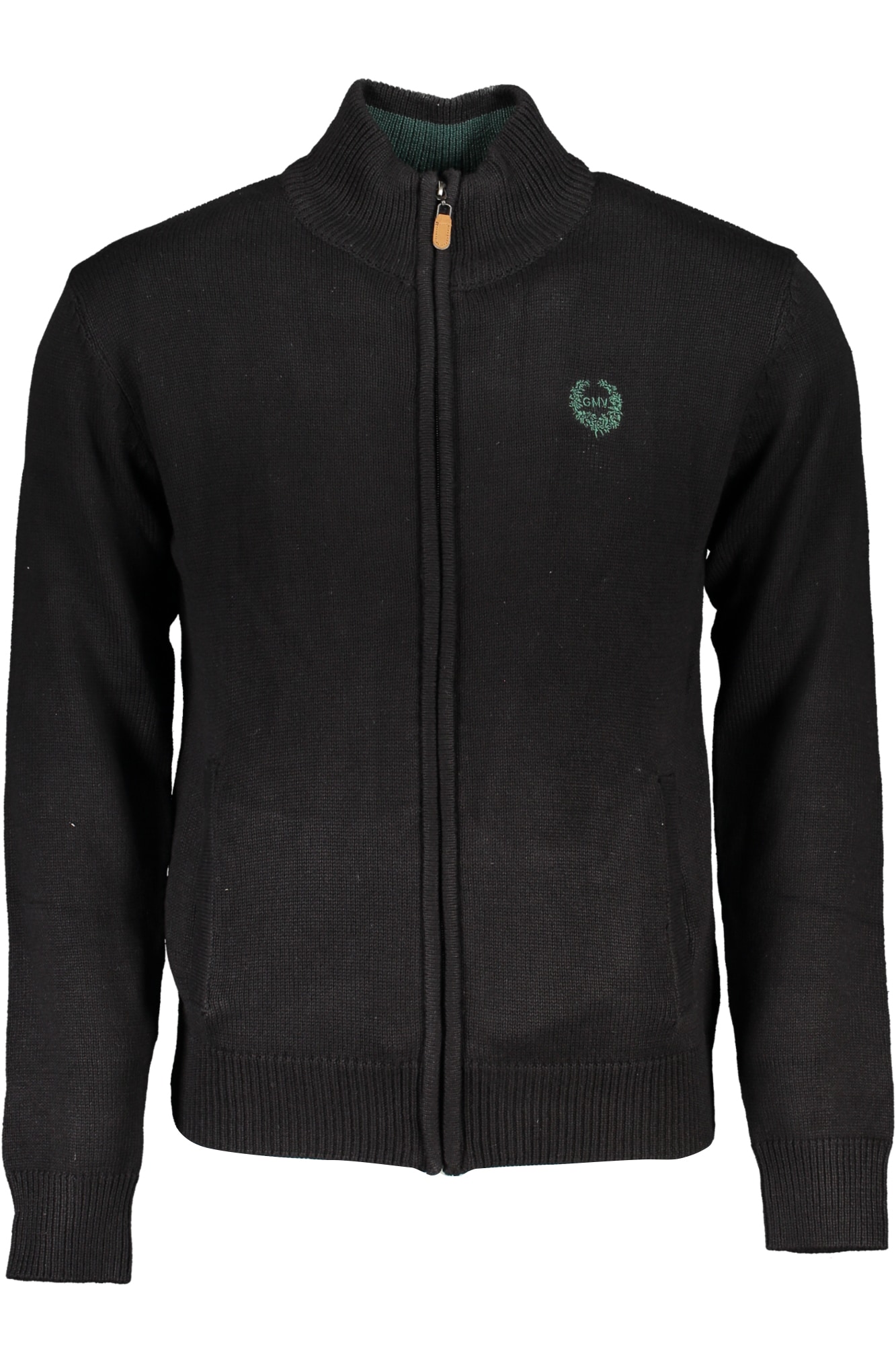 GIAN MARCO VENTURI HERREN-CARDIGAN IN SCHWARZ