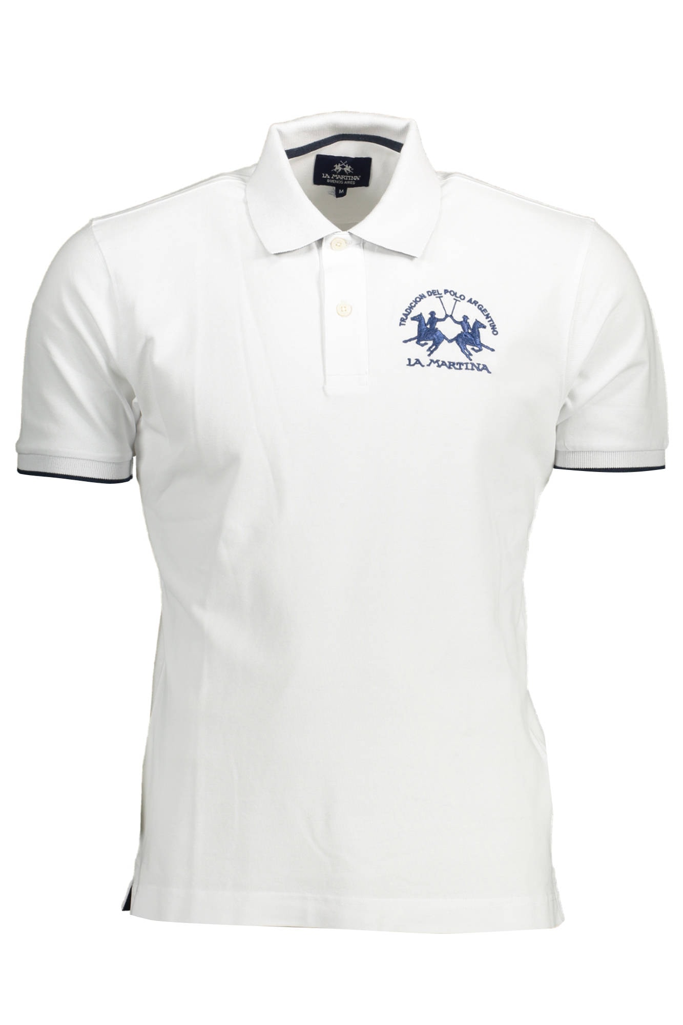 LA MARTINA HERREN-POLOSHIRT, WEISS, KURZARM