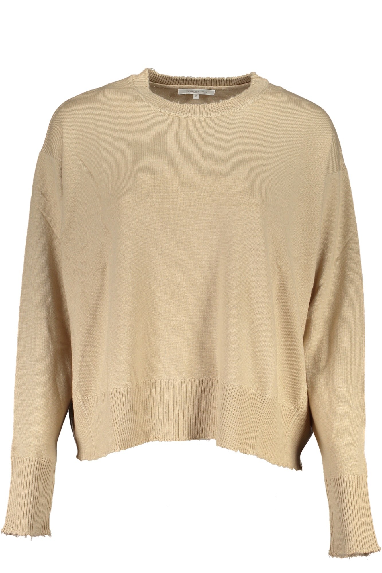 PATRIZIA PEPE BEIGER DAMENPULLOVER