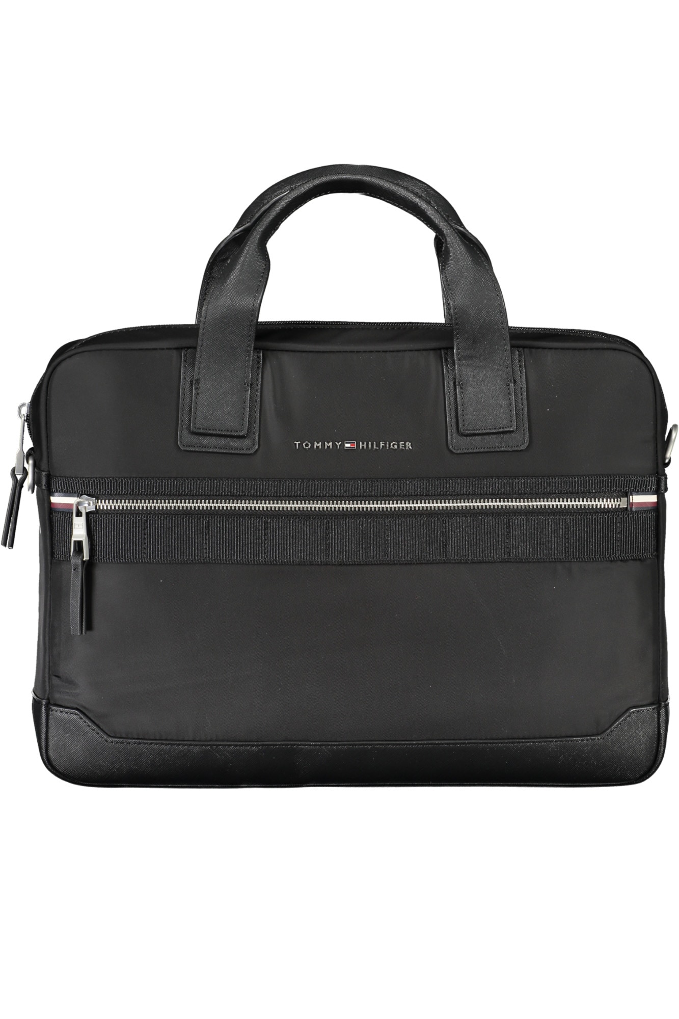 TOMMY HILFIGER SCHWARZER HERREN-AKTENTASCHE