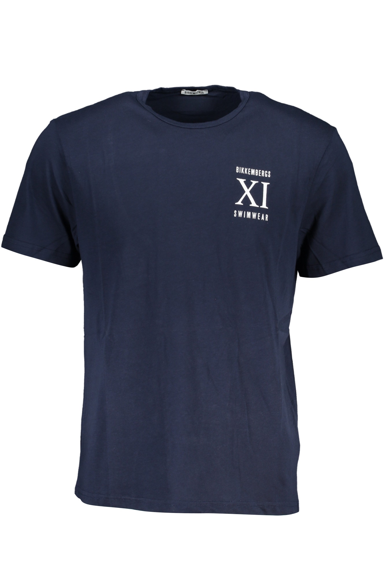 BIKKEMBERGS HERREN-KURZÄRMELIGES T-SHIRT BLAU