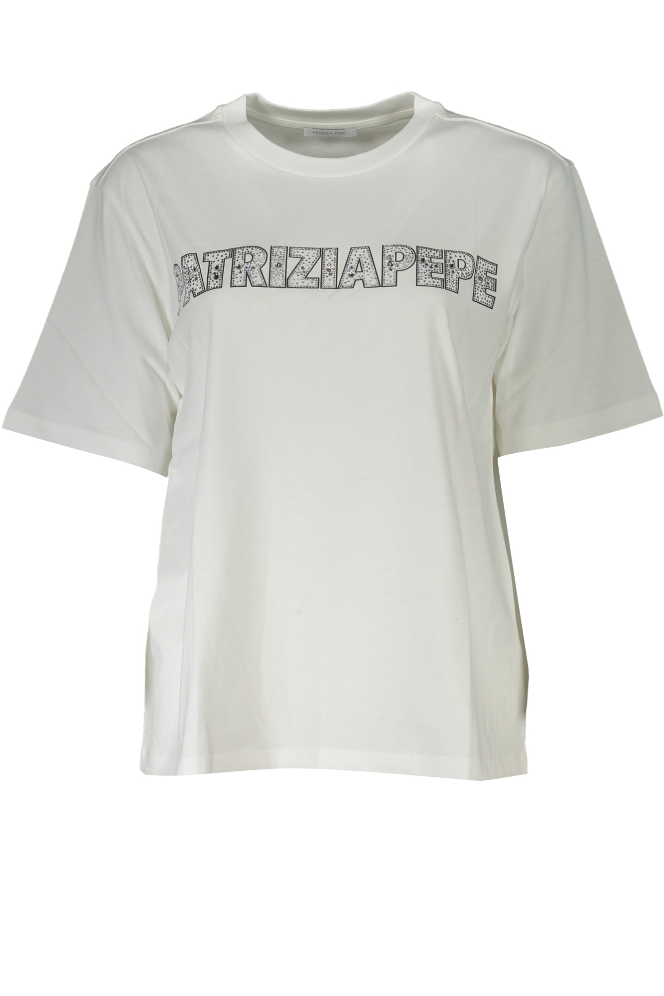 PATRIZIA PEPE DAMEN KURZARM T-SHIRT WEISS