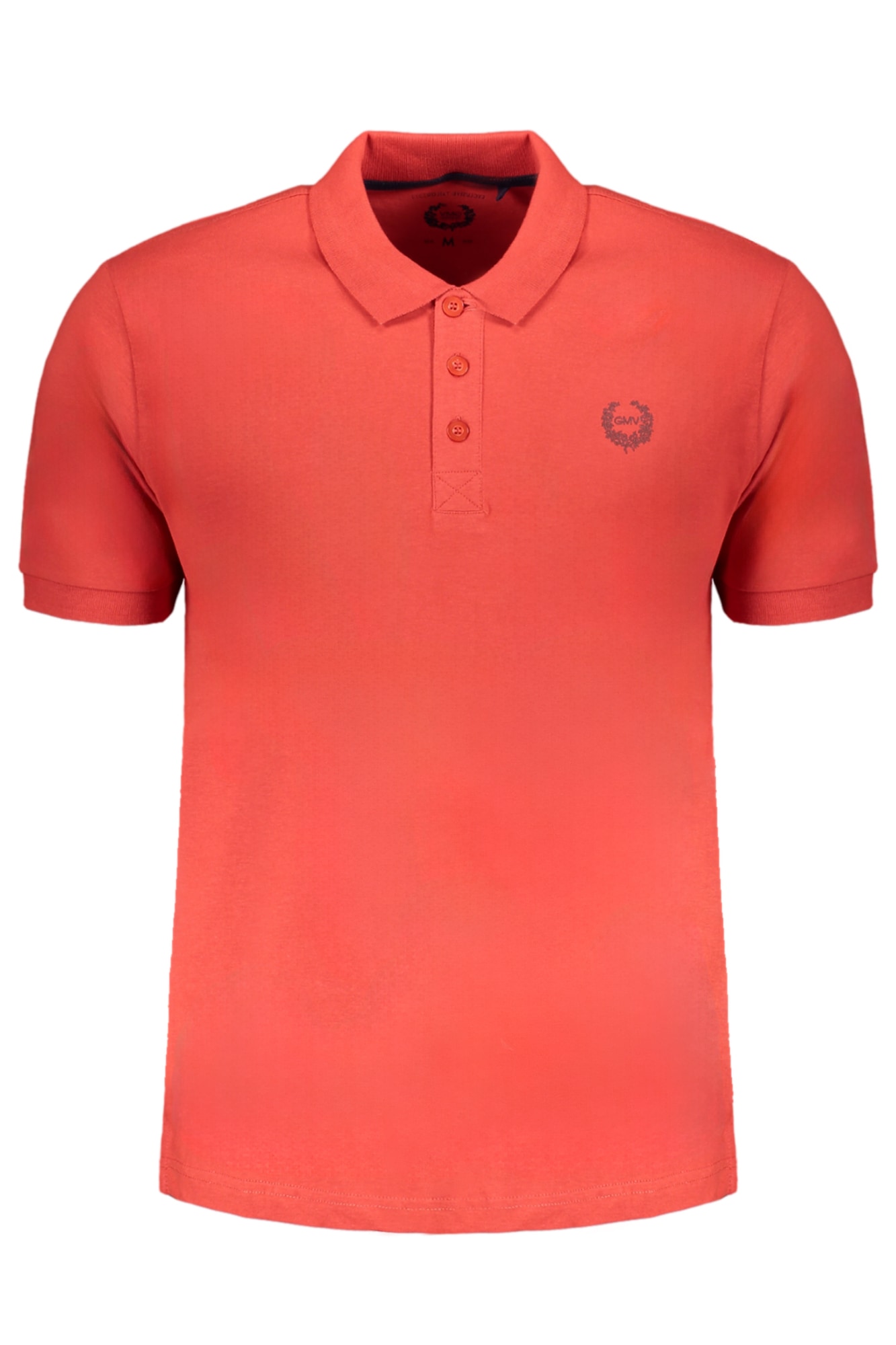 GIAN MARCO VENTURI ROTES KURZÄRMELIGES POLOSHIRT FÜR HERREN