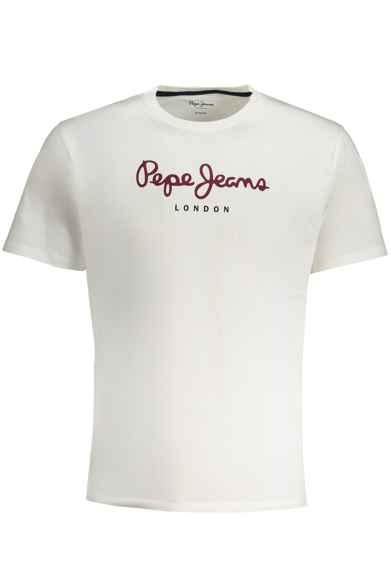 PEPE JEANS HERREN-KURZÄRMELIGES T-SHIRT WEISS