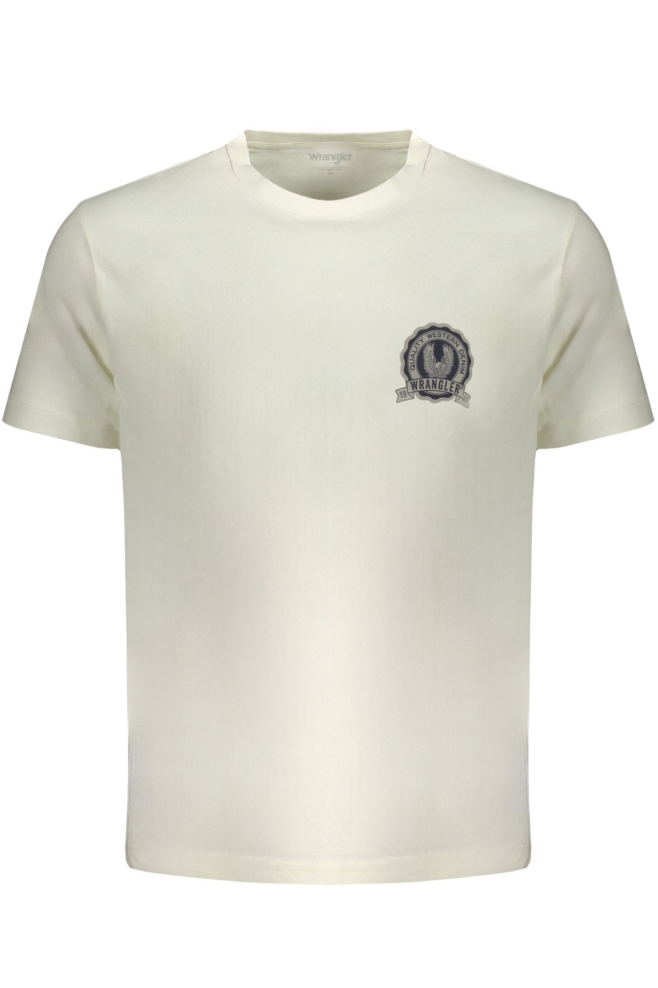 WRANGLER HERREN-WEISSES KURZARM-T-SHIRT