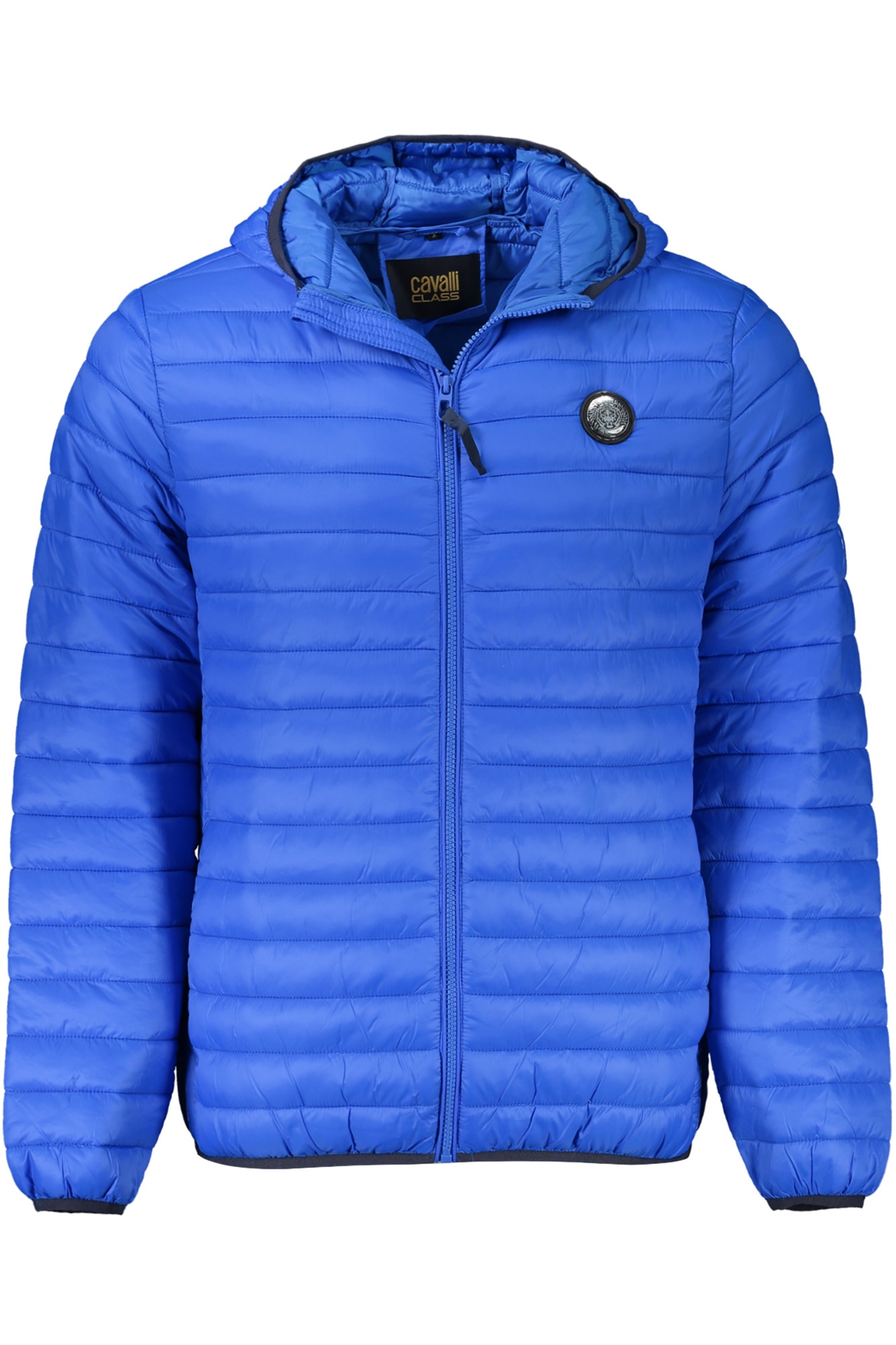 Blaue Herrenjacke der Cavalli-Klasse
