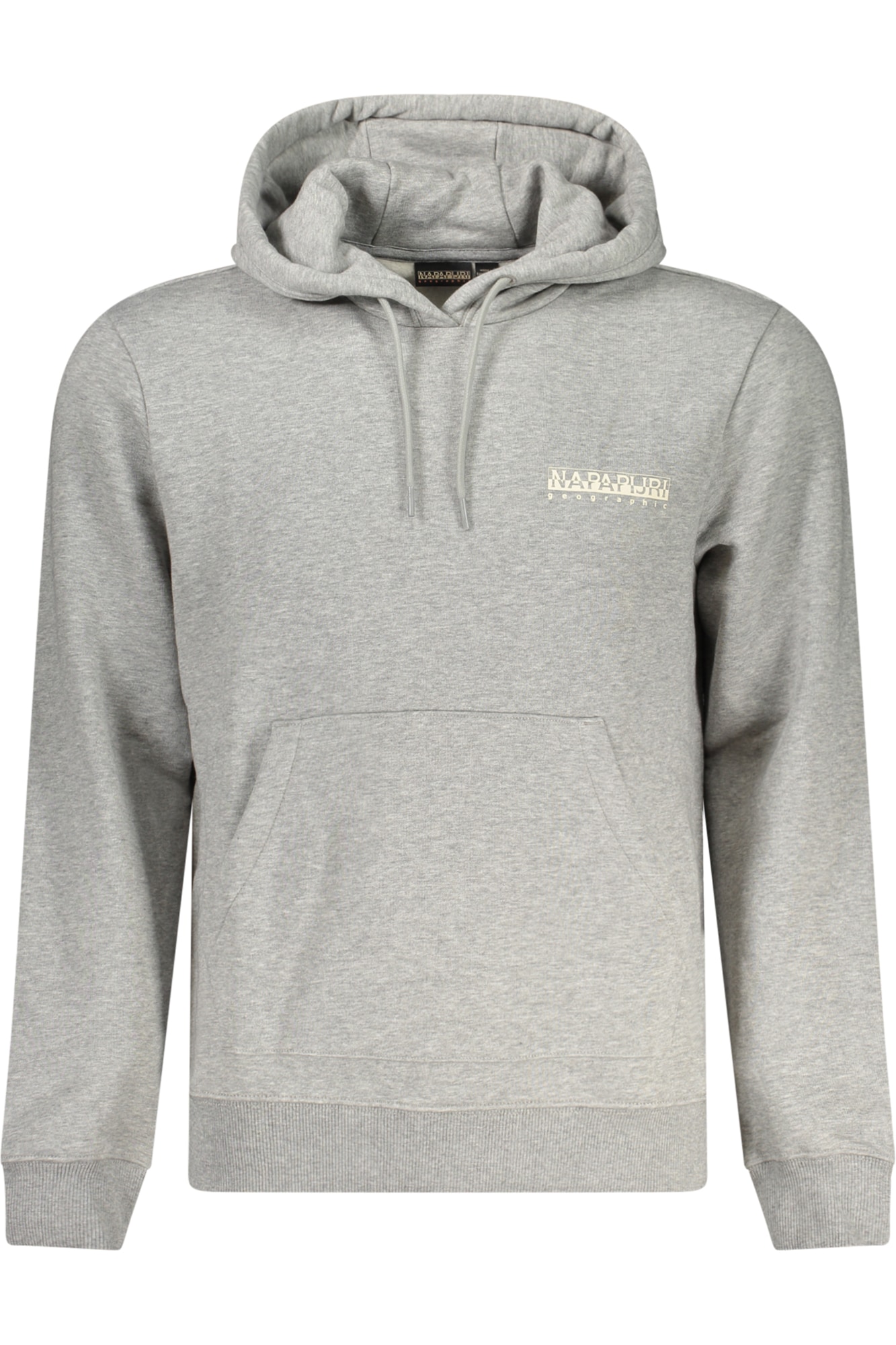 NAPAPIJRI GRAUES SWEATSHIRT FÜR HERREN MIT REISSVERSCHLUSS