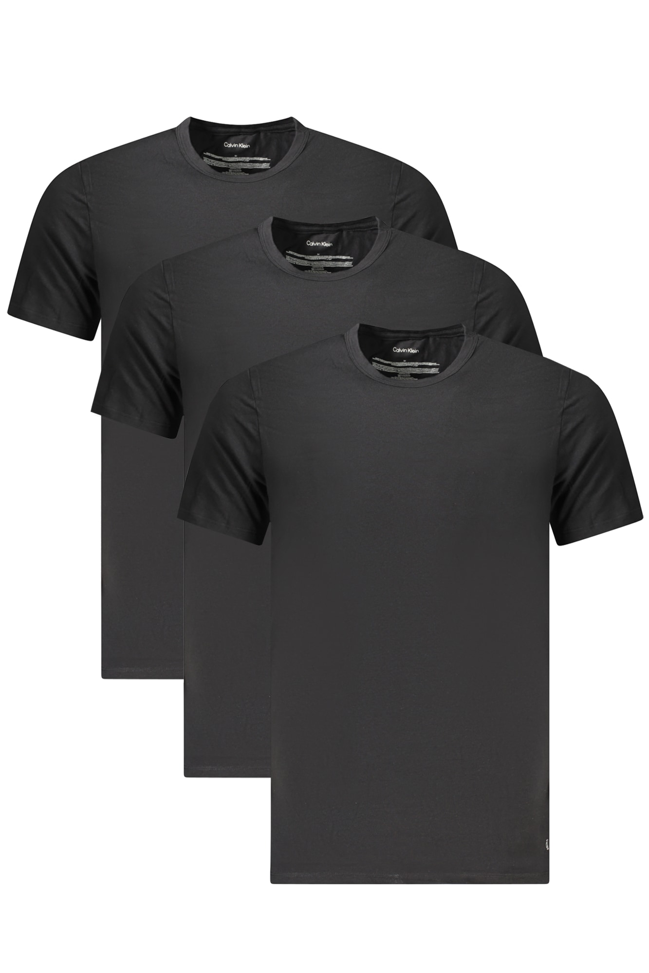 CALVIN KLEIN HERREN KURZARM T-SHIRT SCHWARZ
