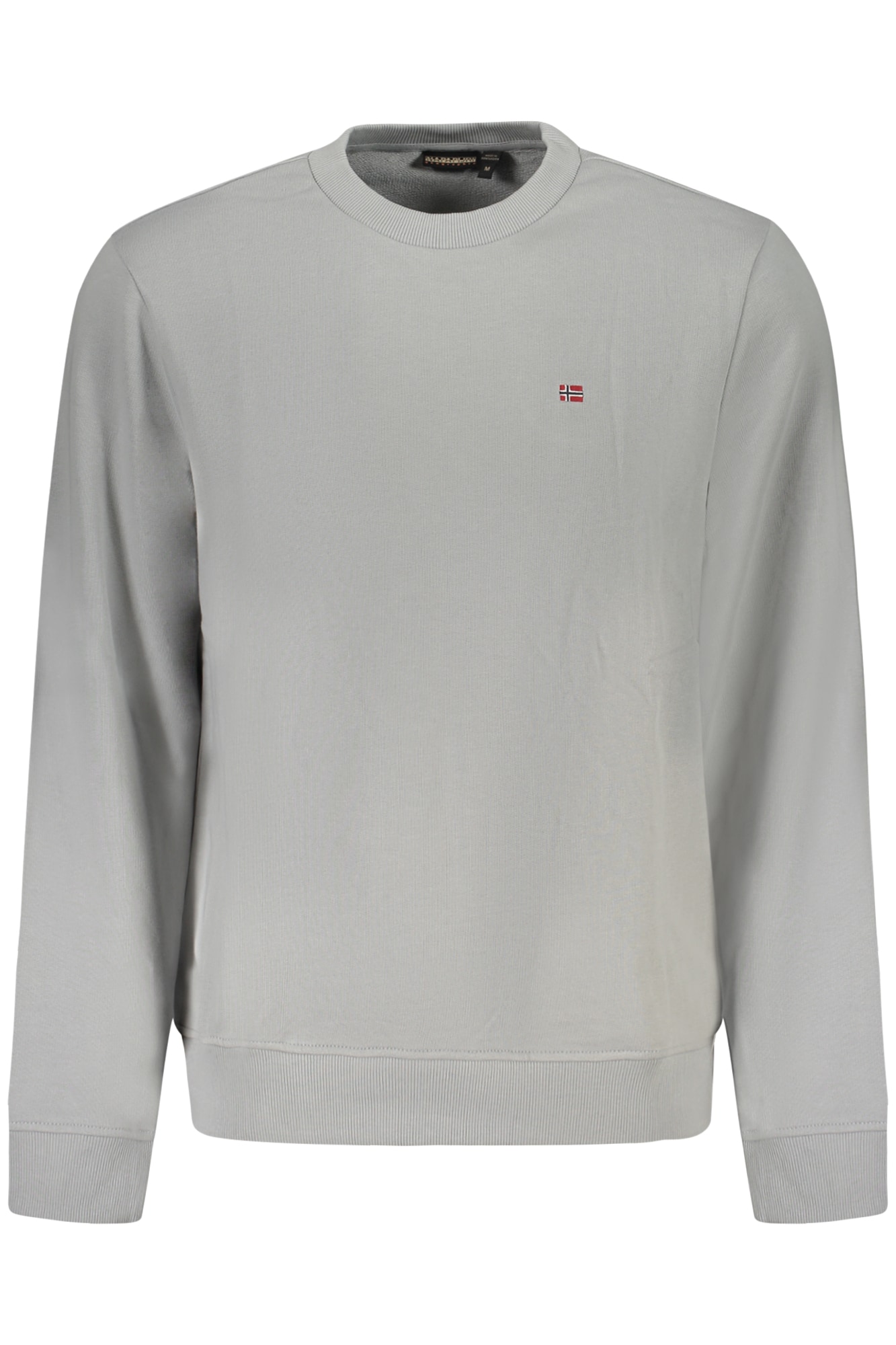 NAPAPIJRI SWEATSHIRT OHNE REISSVERSCHLUSS HERREN GRAU