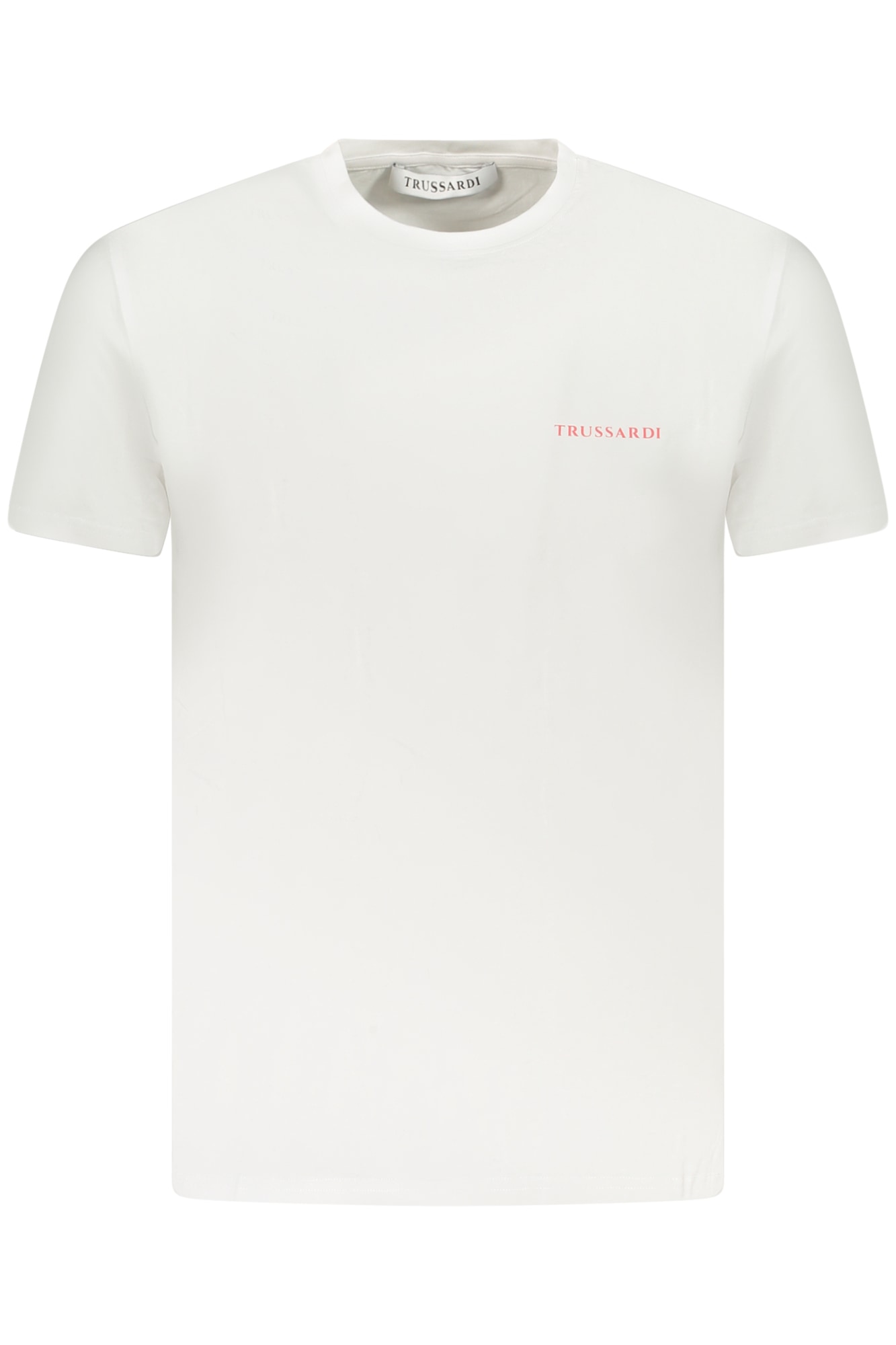 Trussardi Kurzarm-T-Shirt Herren Weiß