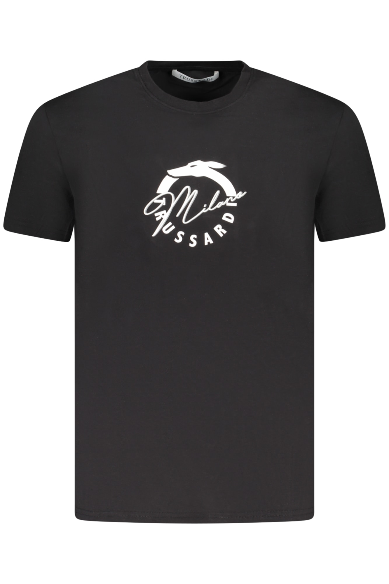 Trussardi Kurzarm-T-Shirt Herren Schwarz