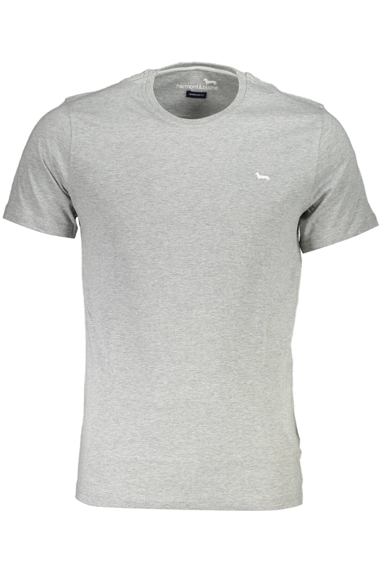 HARMONT & BLAINE HERREN KURZARM T-SHIRT GRAU