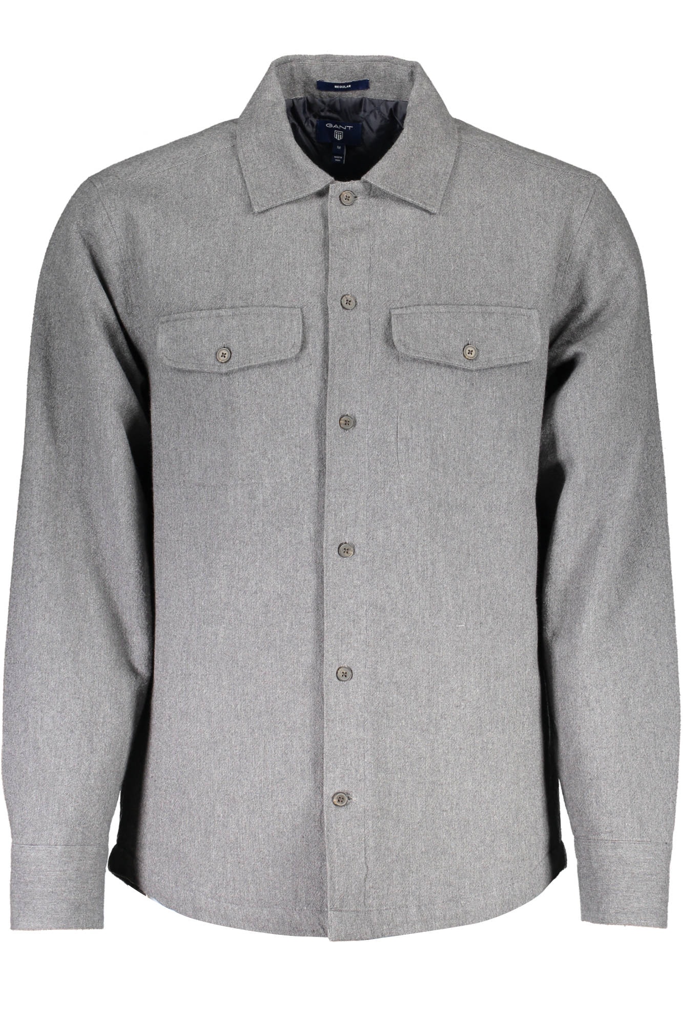 GANT LANGARMHEMD HERREN GRAU