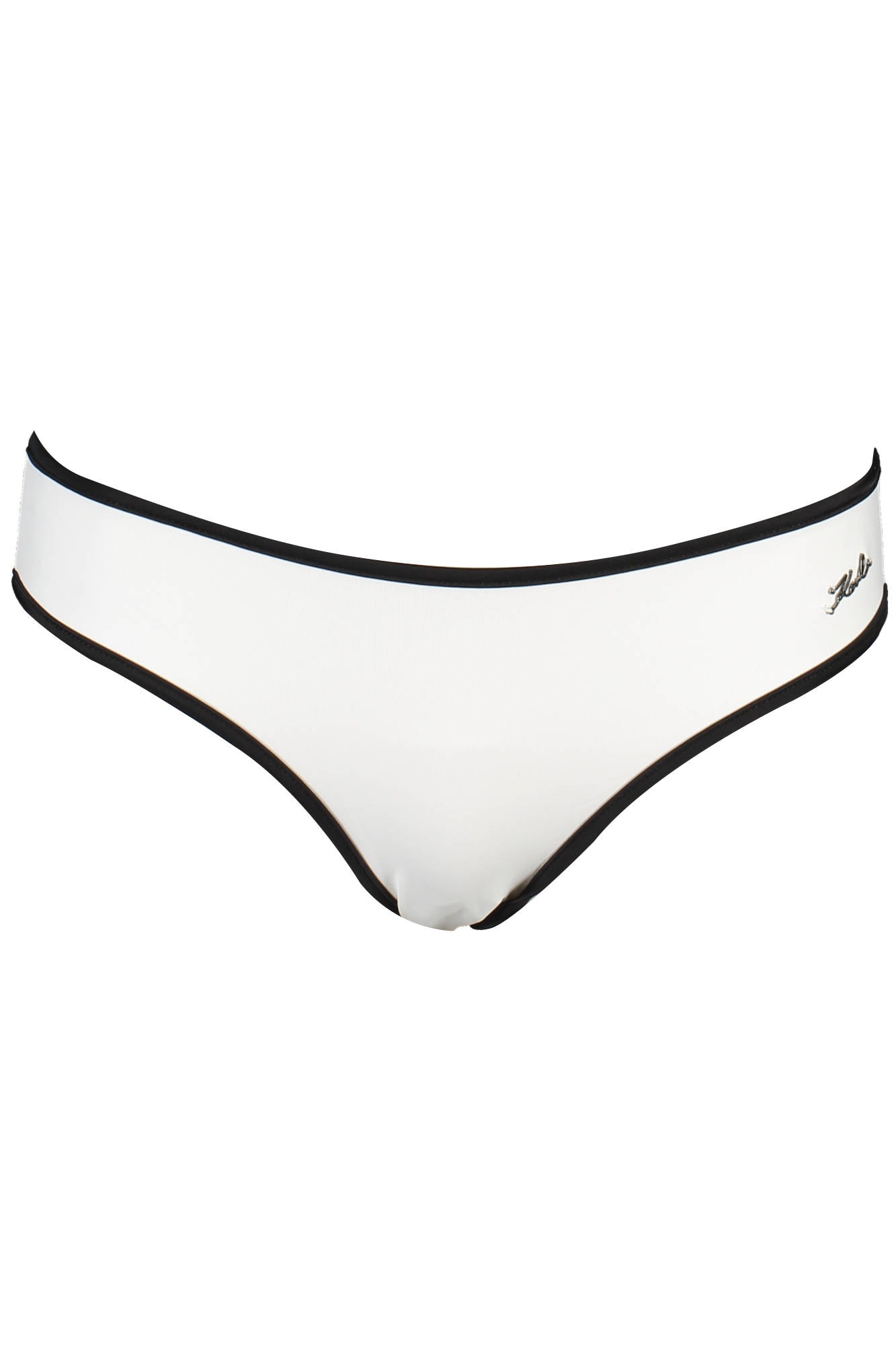 KARL LAGERFELD BEACHWEAR BADEANZUGHOSE DAMEN WEIß