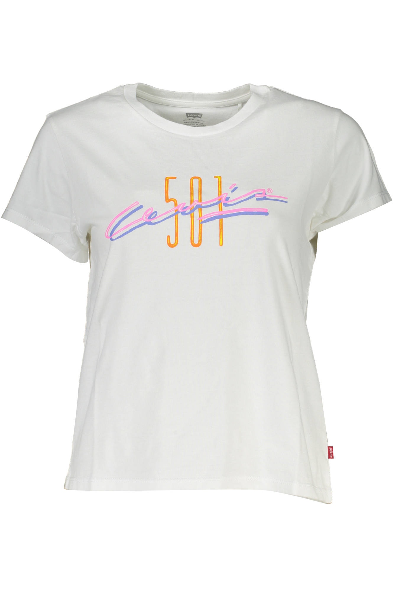 LEVI'S KURZARM-T-SHIRT DAMEN WEISS