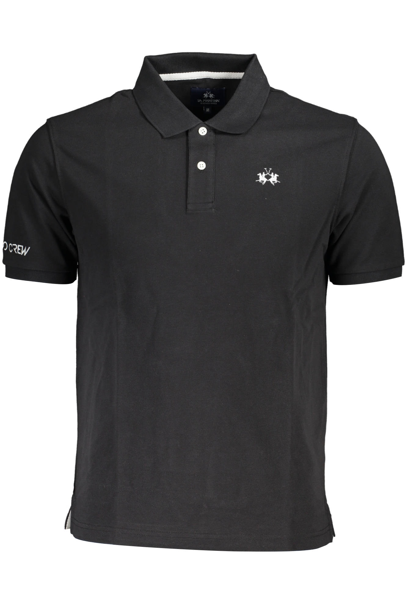 LA MARTINA HERREN KURZARM POLO SCHWARZ