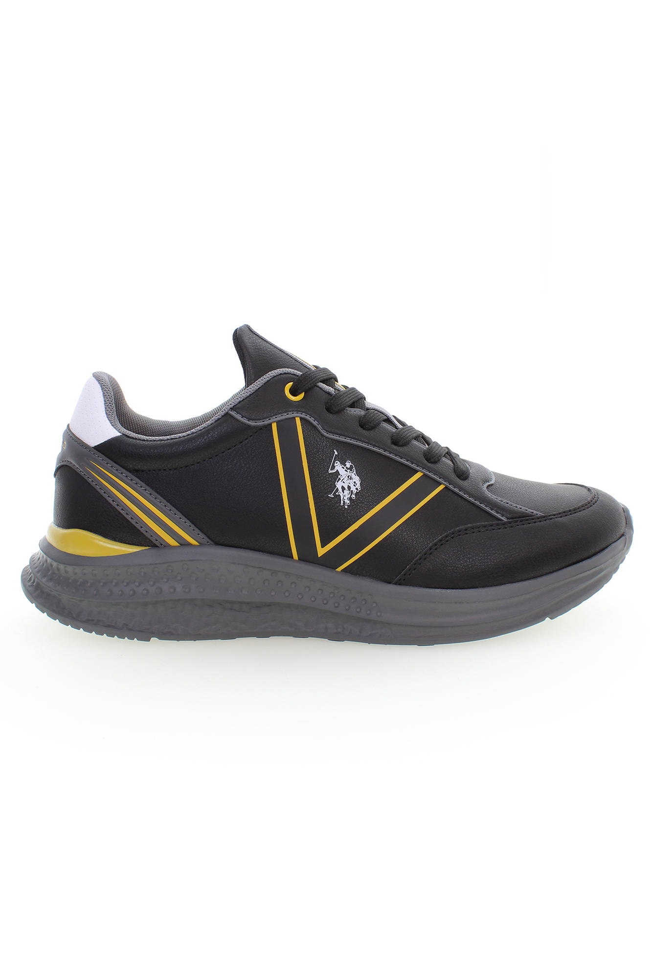 US POLO ASSN. SCHWARZE HERREN-SPORTSCHUHE