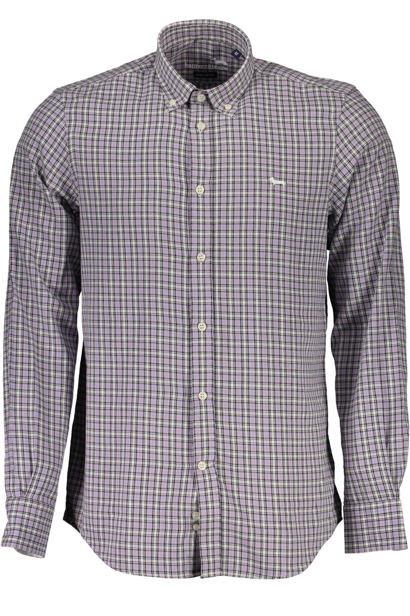HARMONT & BLAINE LANGARMHEMD HERREN LILA