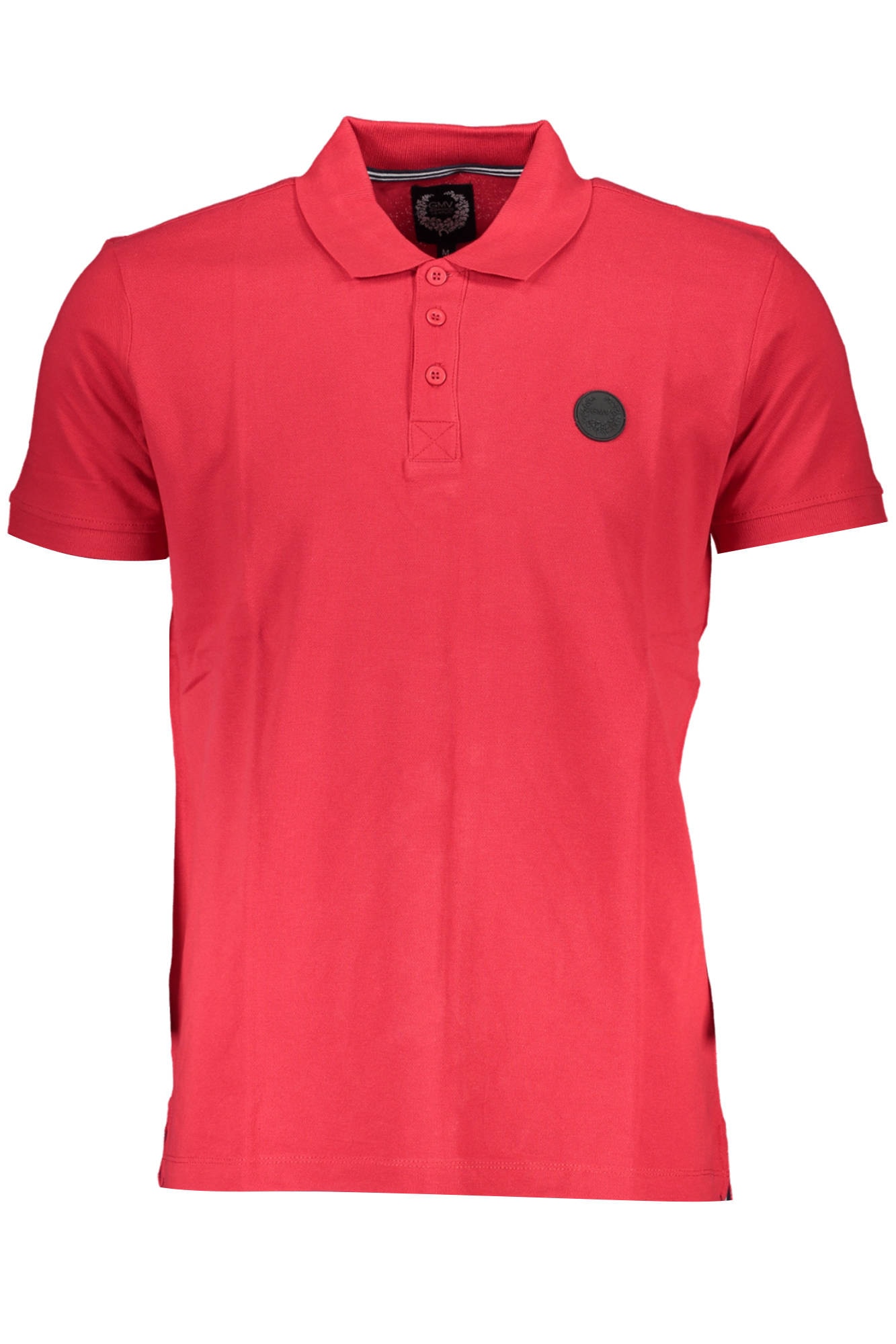 GIAN MARCO VENTURI HERREN KURZARM POLOSHIRT ROT