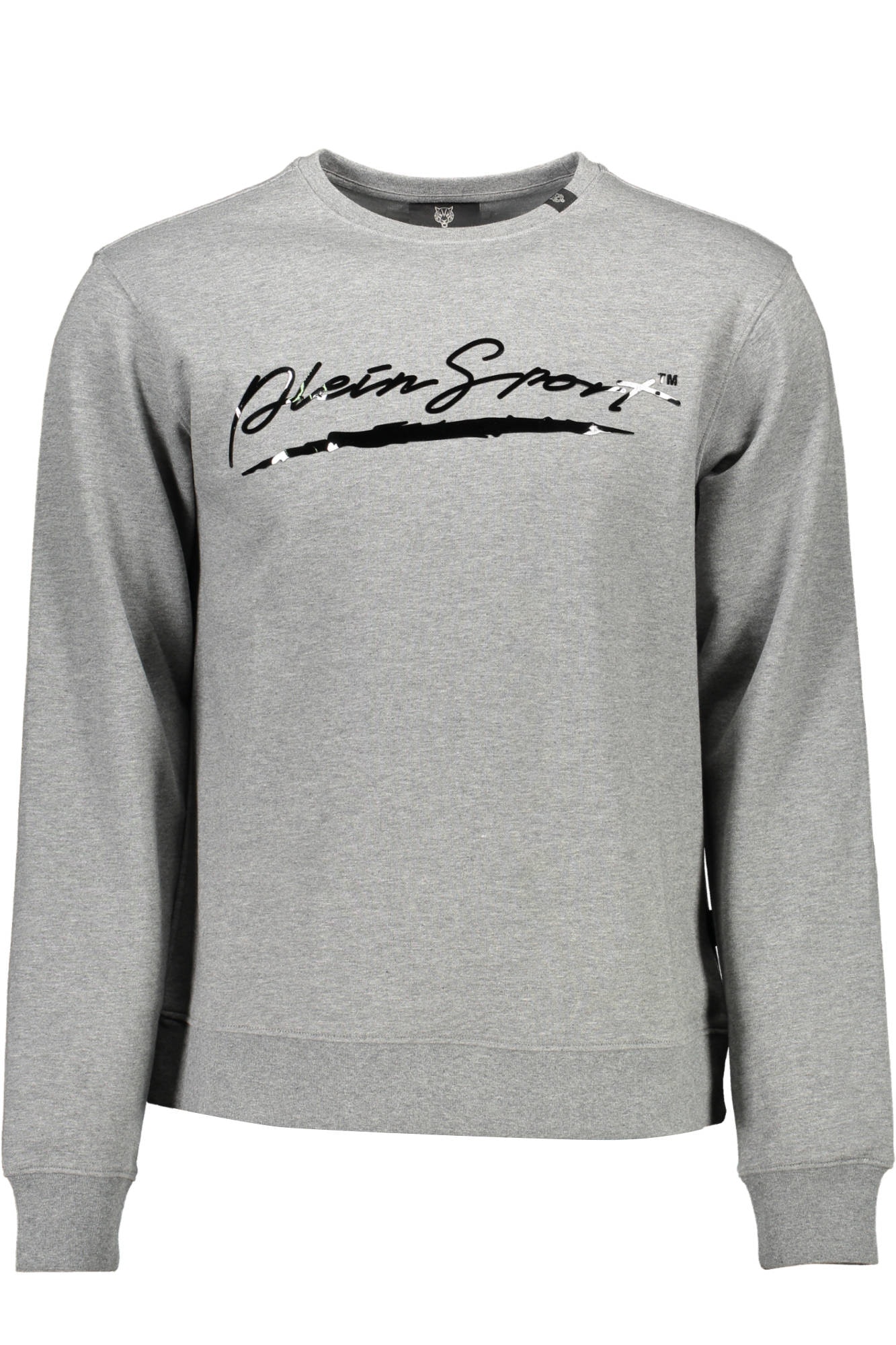 PLEIN SPORT HERREN-SWEATSHIRT OHNE REISSVERSCHLUSS GRAU