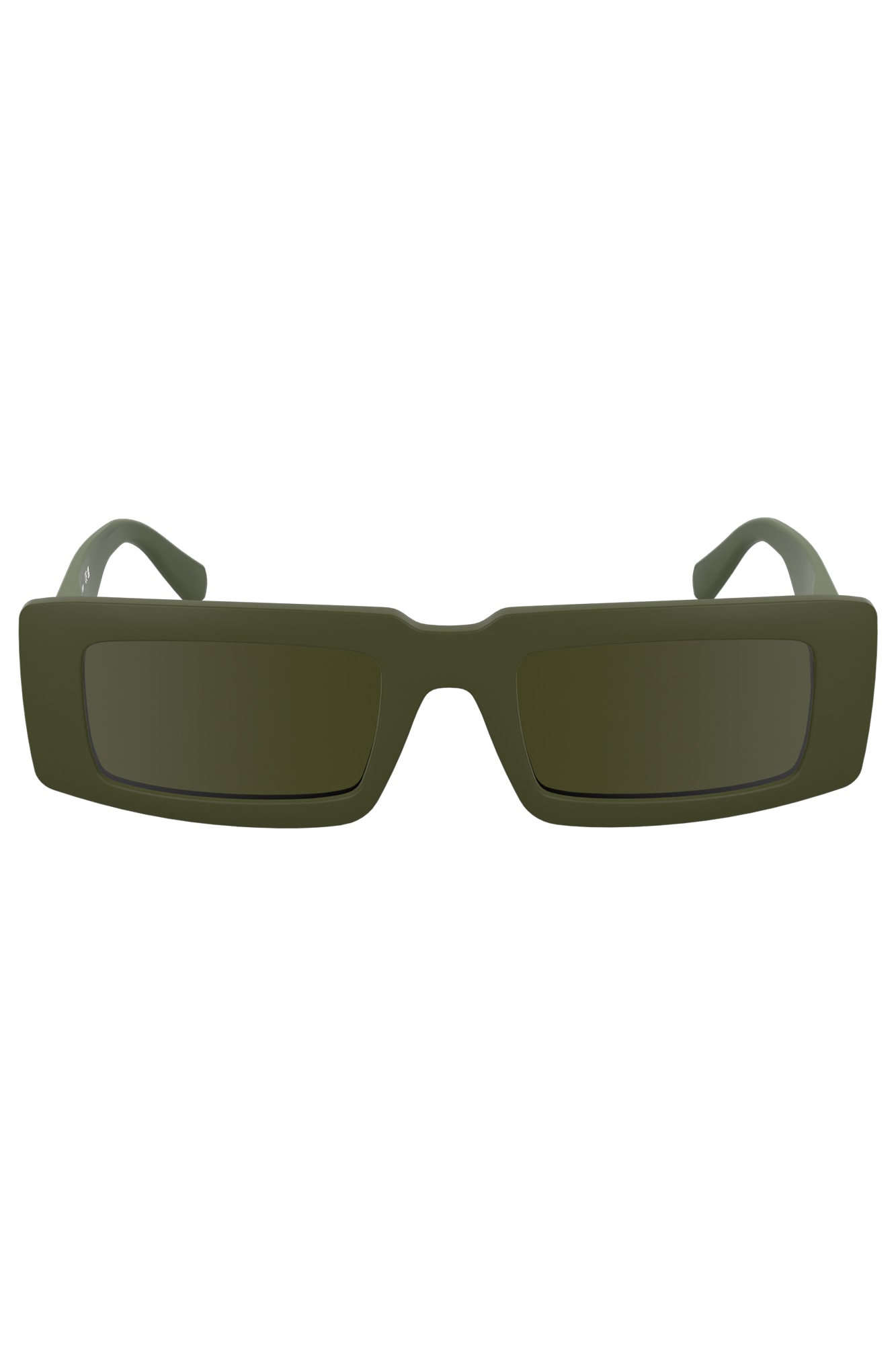 CALVIN KLEIN DAMEN SONNENBRILLE GRÜN