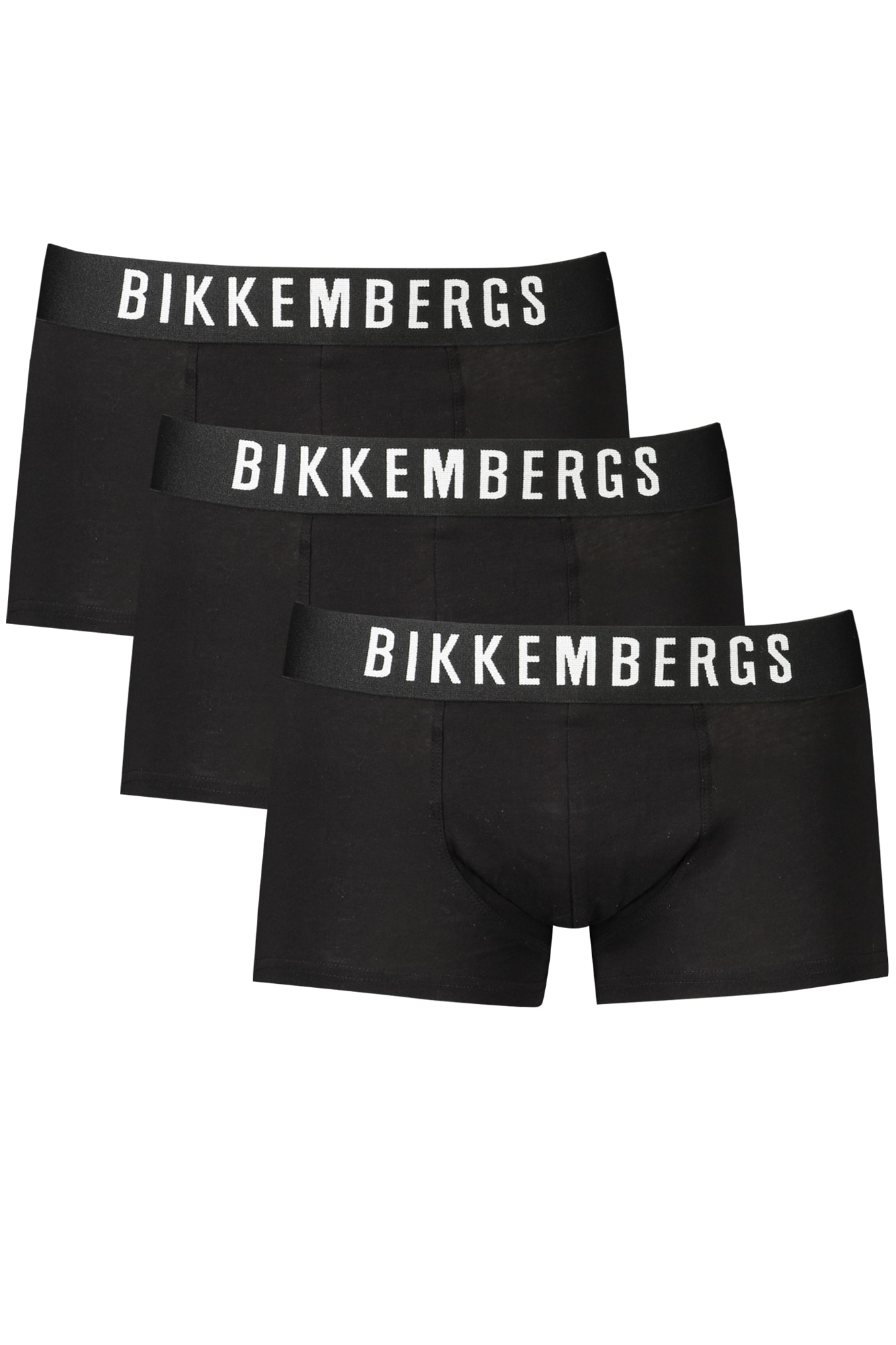 BIKKEMBERGS HERREN BOXERSHORTS SCHWARZ