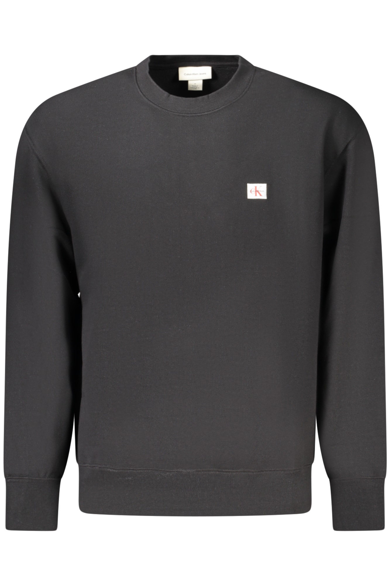 CALVIN KLEIN HERREN SCHWARZES SWEATSHIRT MIT REISSVERSCHLUSS