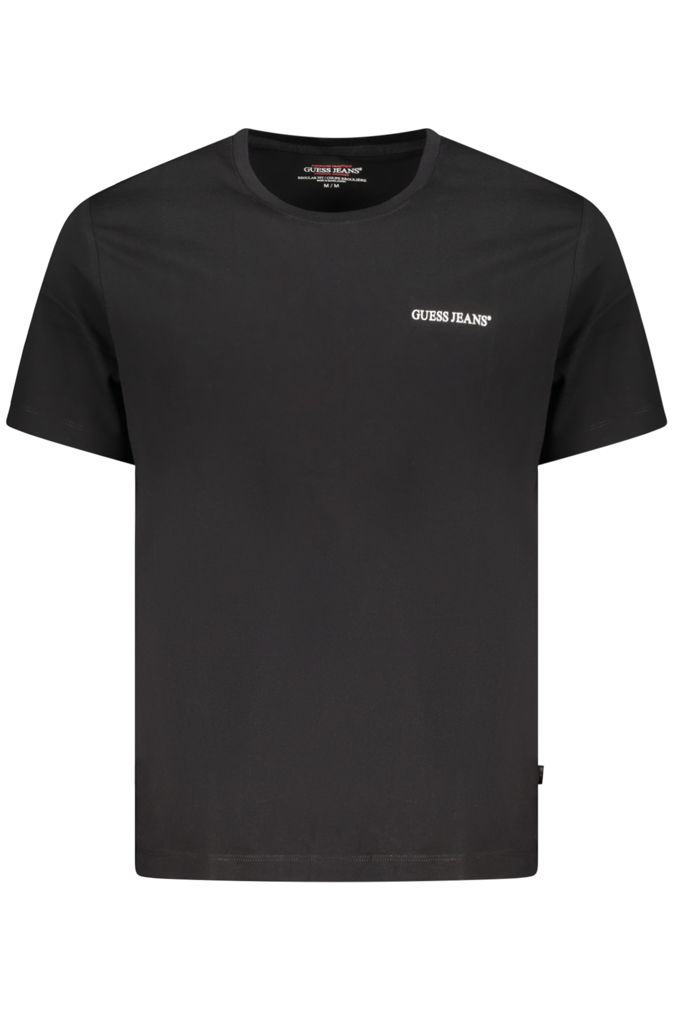 GUESS JEANS HERREN KURZARM T-SHIRT SCHWARZ