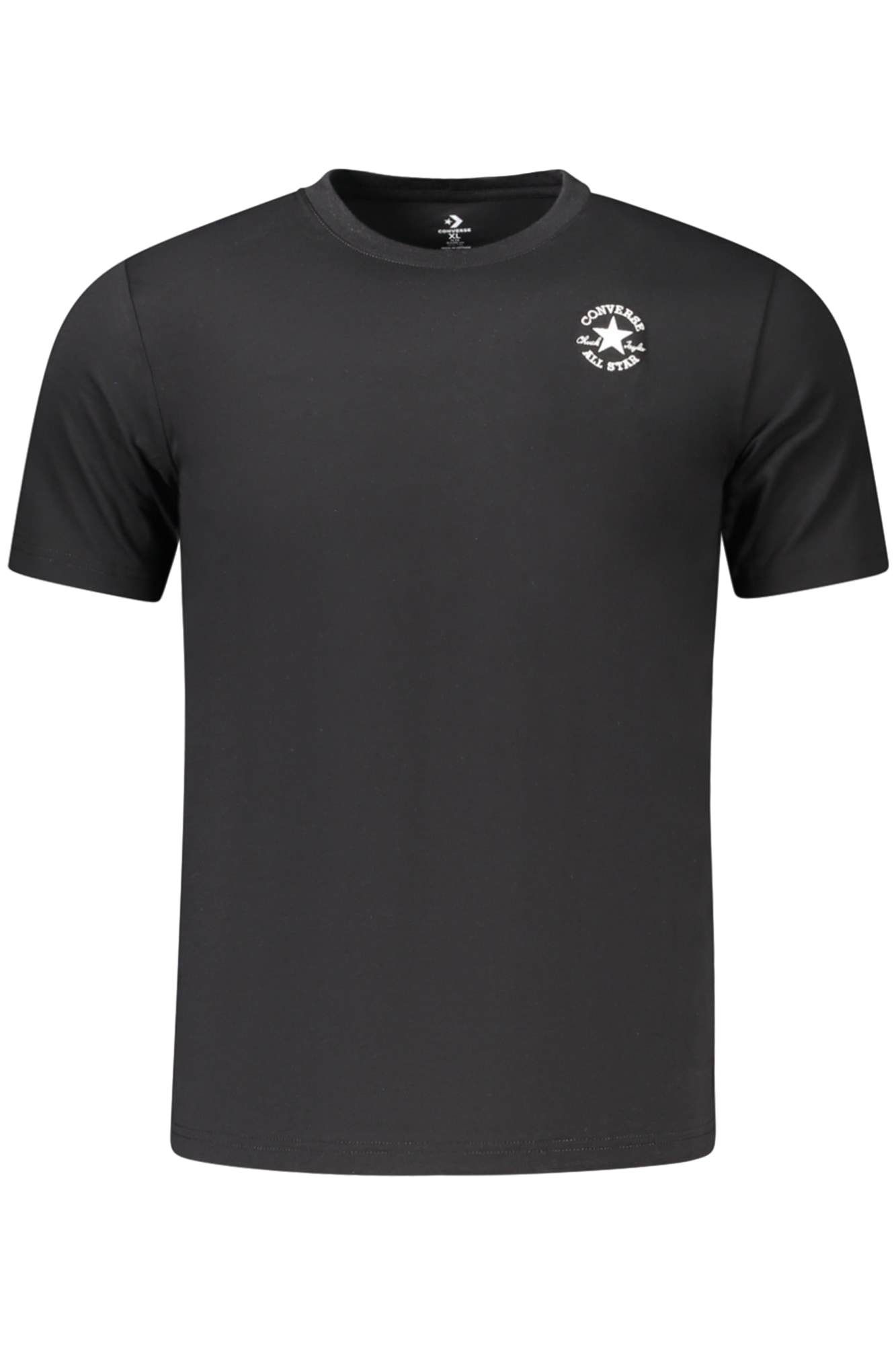 Converse Kinder Kurzarm-T-Shirt, Schwarz