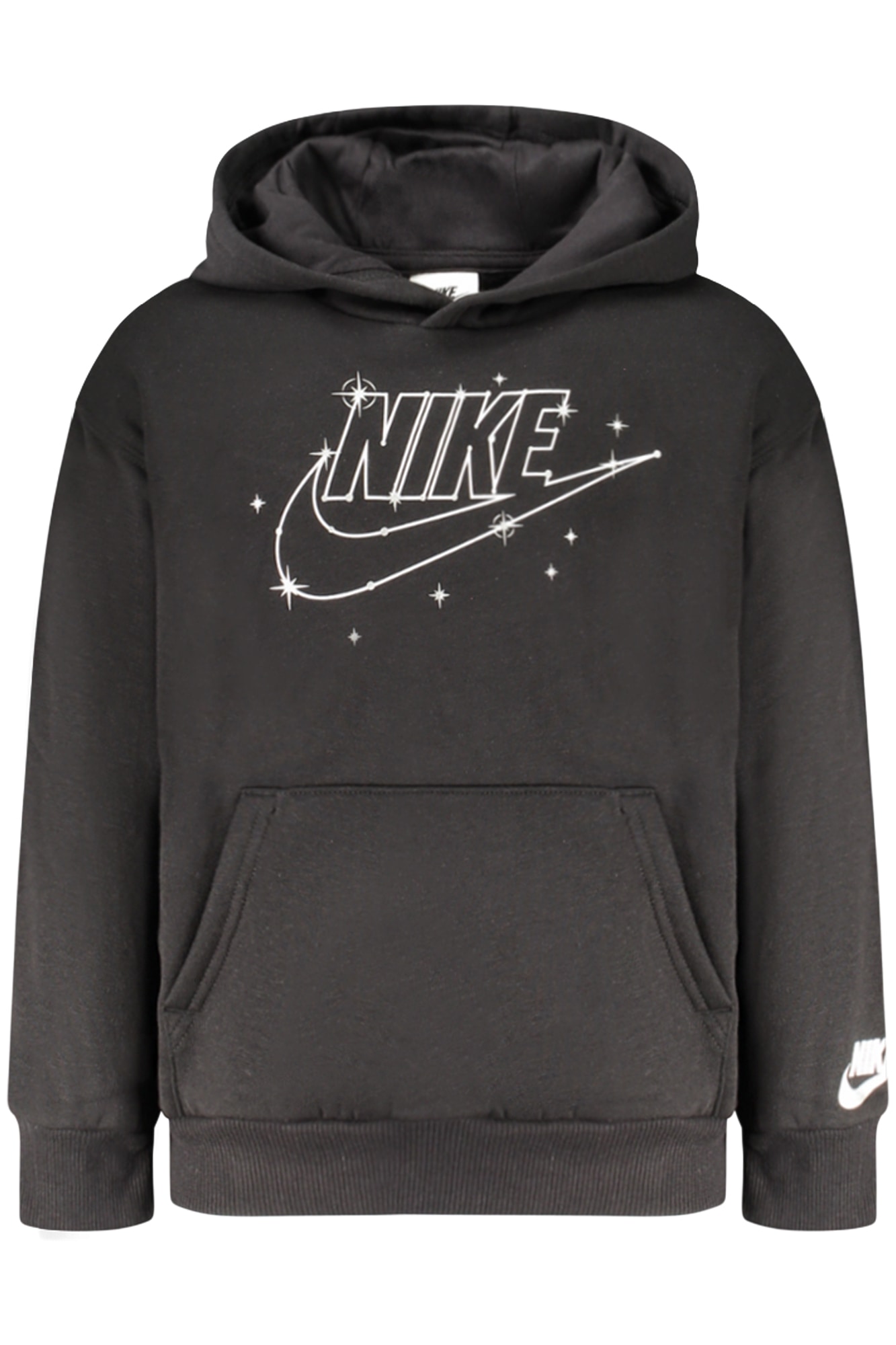 NIKE SCHWARZES KINDER-SWEATSHIRT MIT REISSVERSCHLUSS