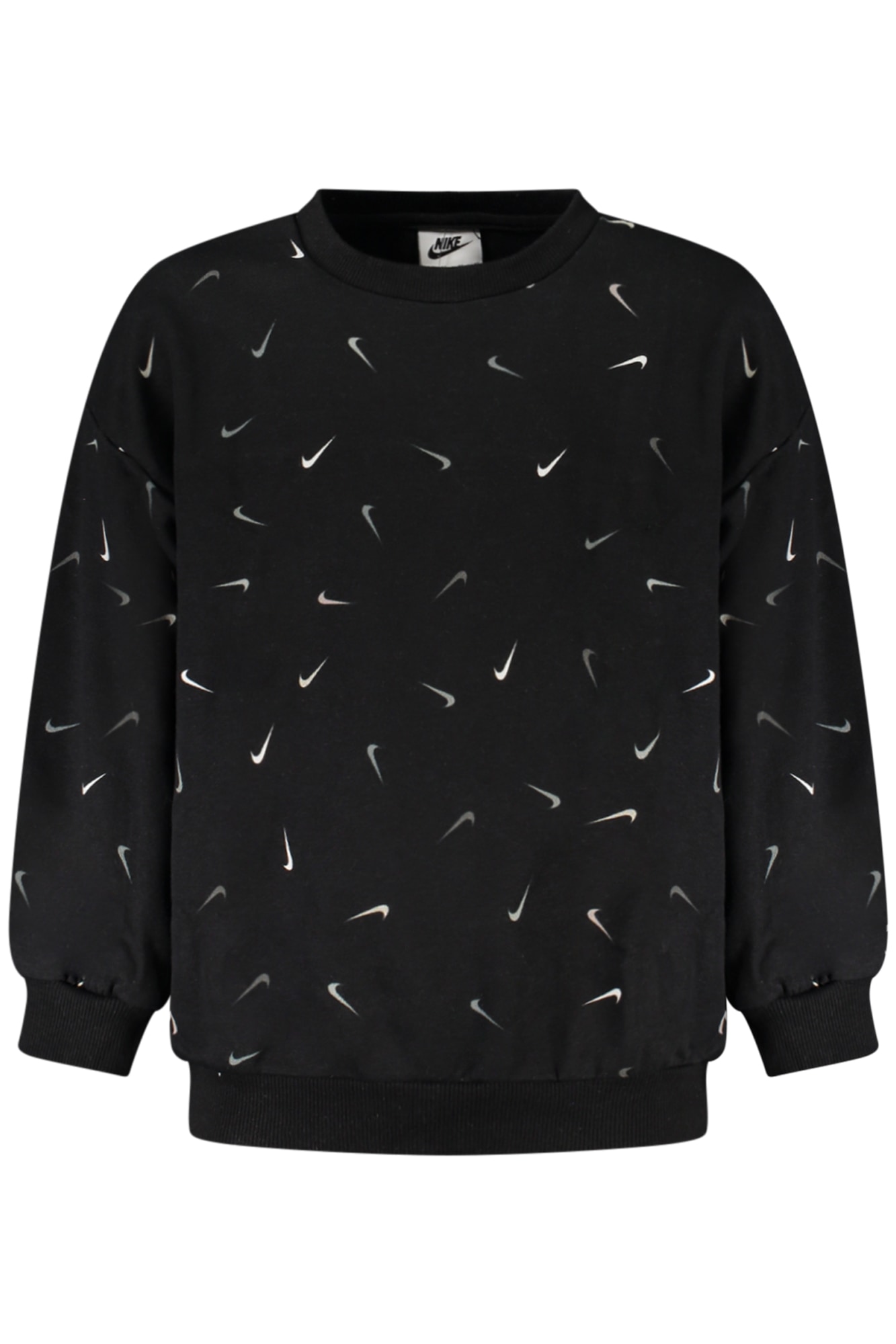NIKE SCHWARZES KINDER-SWEATSHIRT MIT REISSVERSCHLUSS