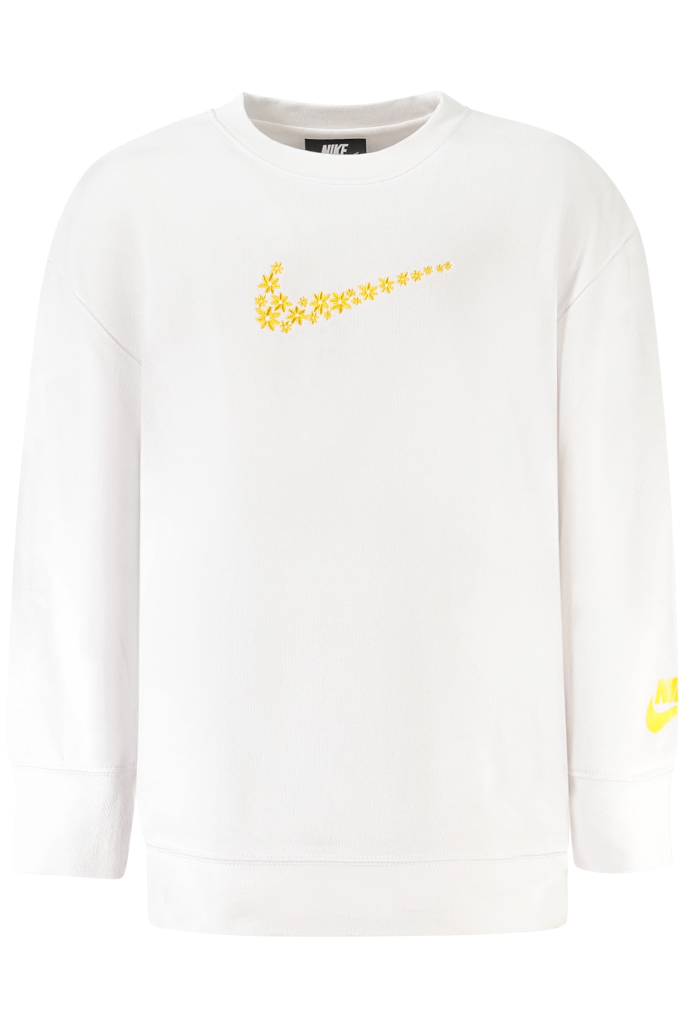 NIKE WEISSES KINDER-SWEATSHIRT MIT REISSVERSCHLUSS
