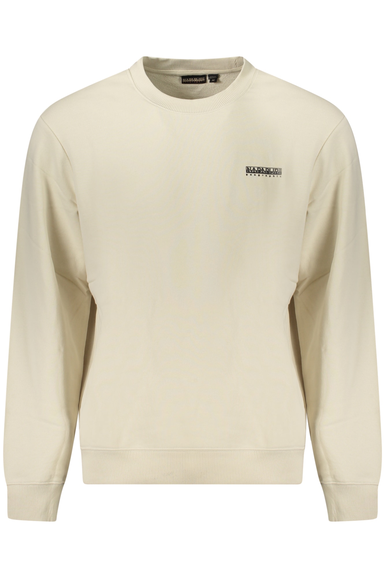 NAPAPIJRI HERREN-SWEATSHIRT MIT ZIP, BEIGE