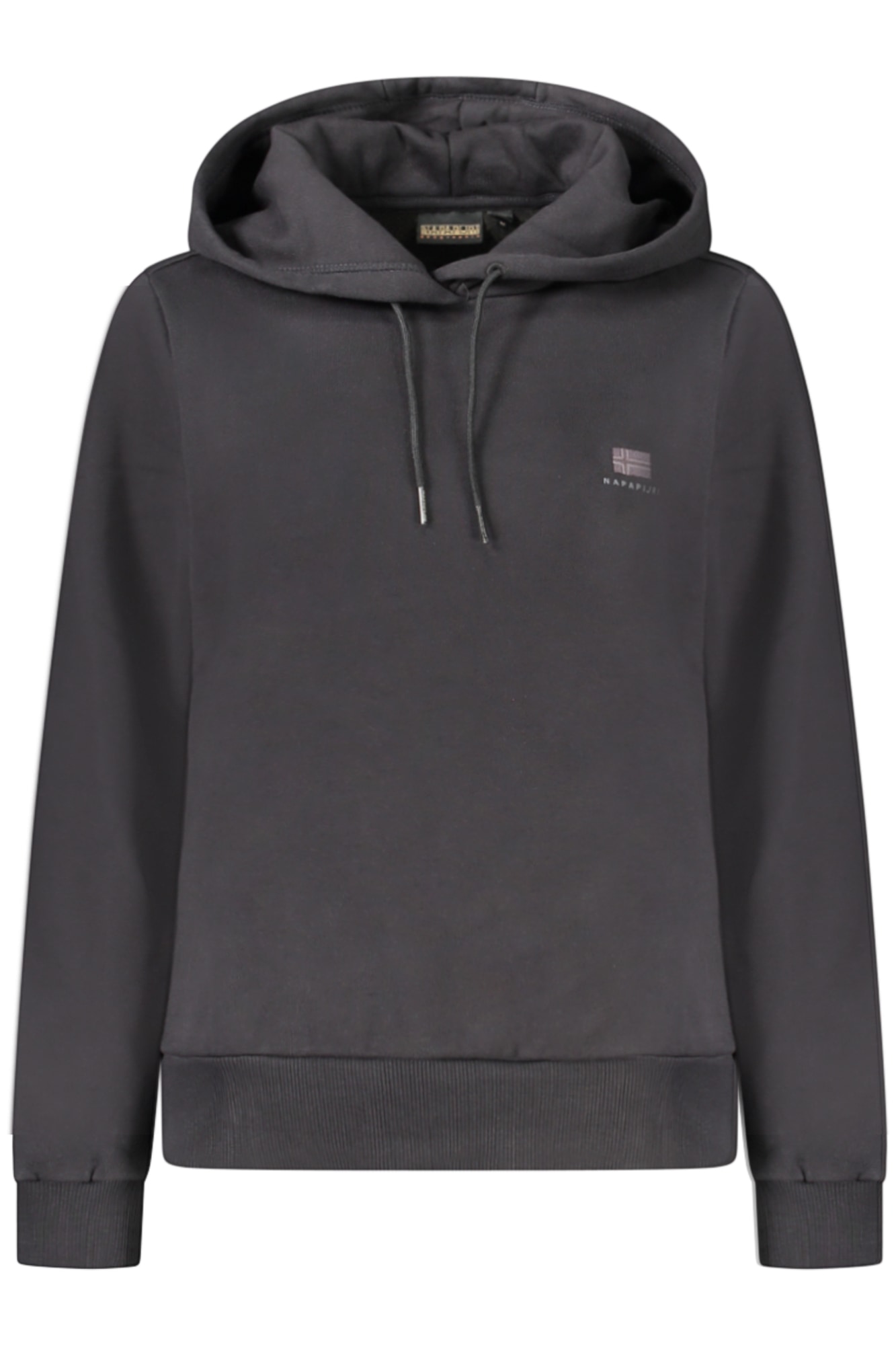 NAPAPIJRI DAMEN-SWEATSHIRT MIT ZIP, SCHWARZ