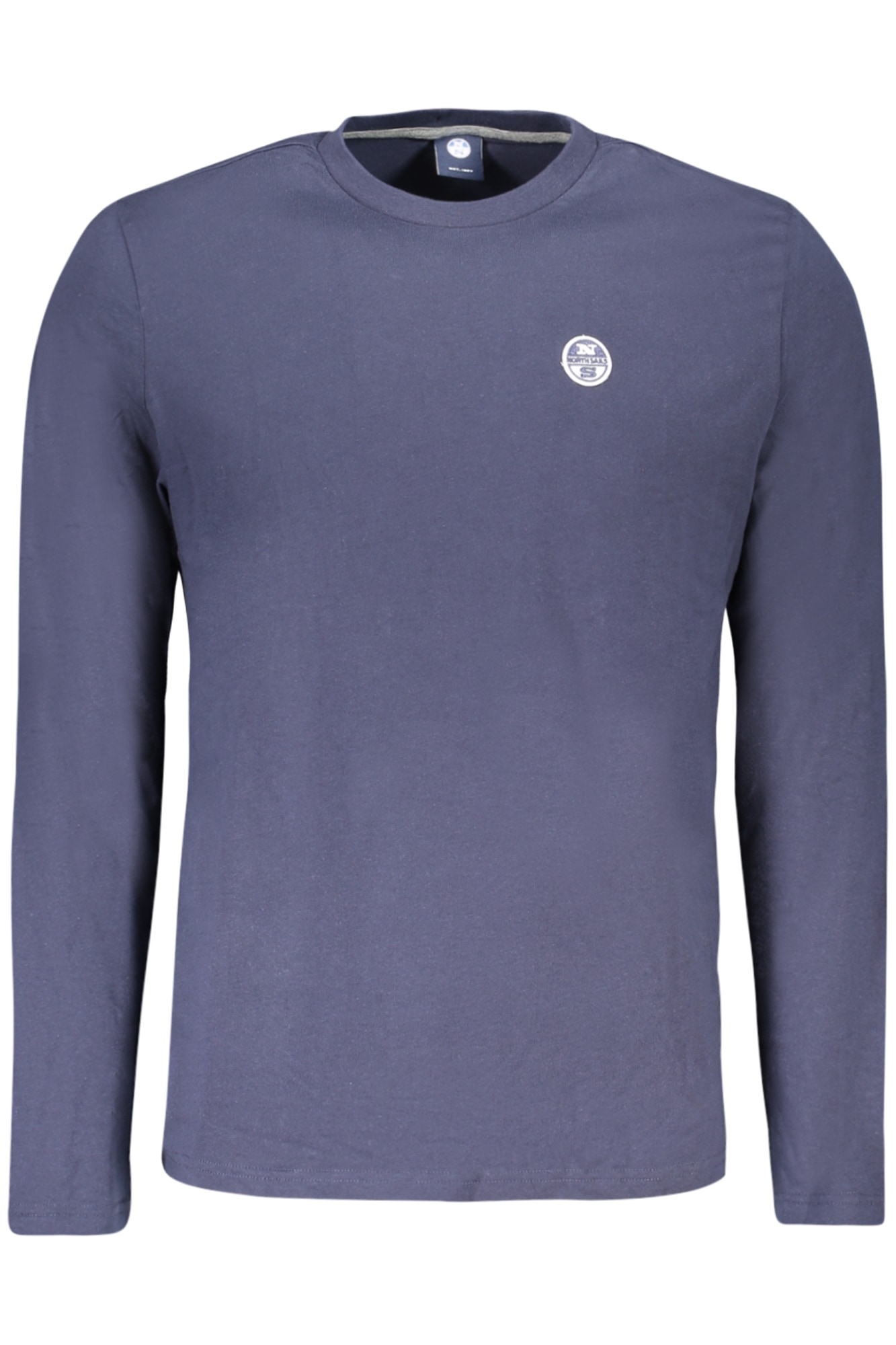 NORTH SAILS HERREN LANGARM T-SHIRT, BLAU