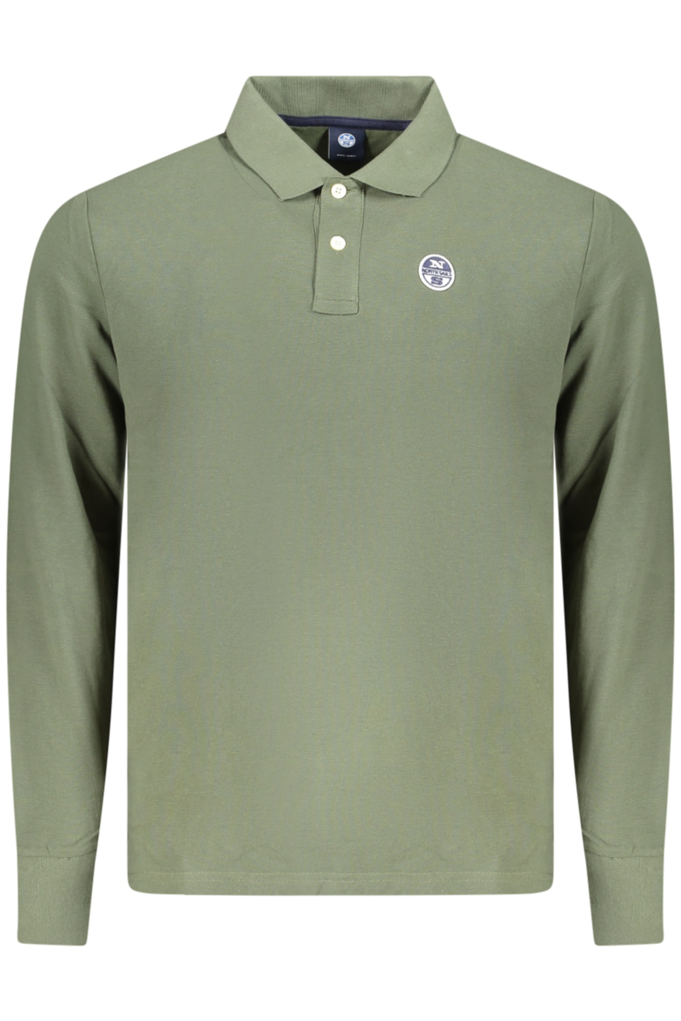 NORTH SAILS HERREN LANGARM POLOSHIRT, GRÜN