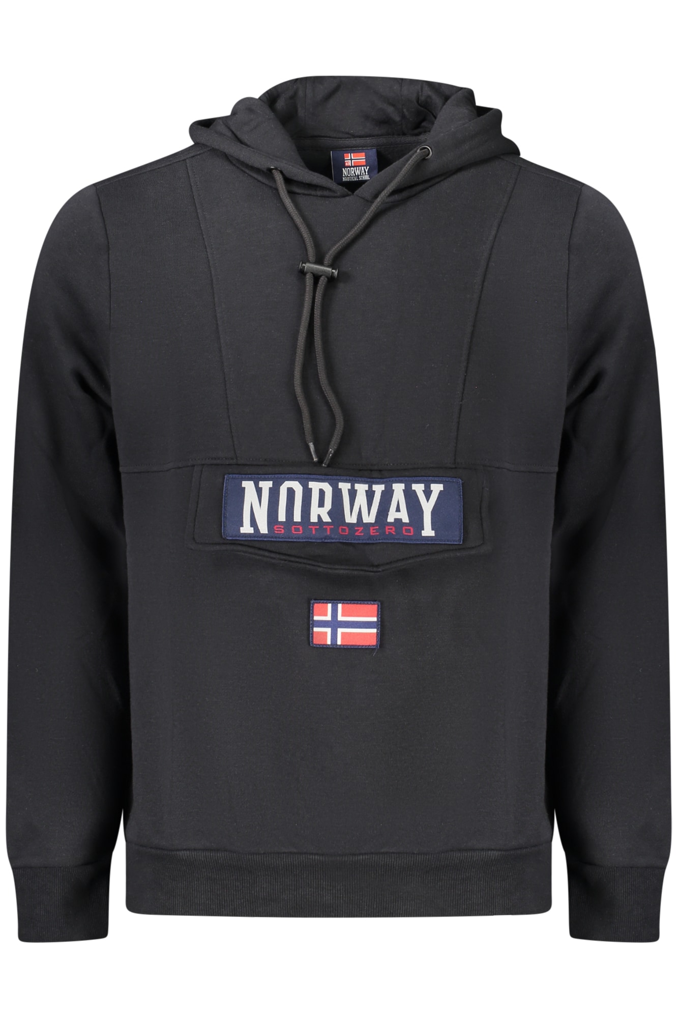 NORWEGEN 1963 HERREN-SWEATSHIRT MIT SCHWARZEM REISSVERSCHLUSS