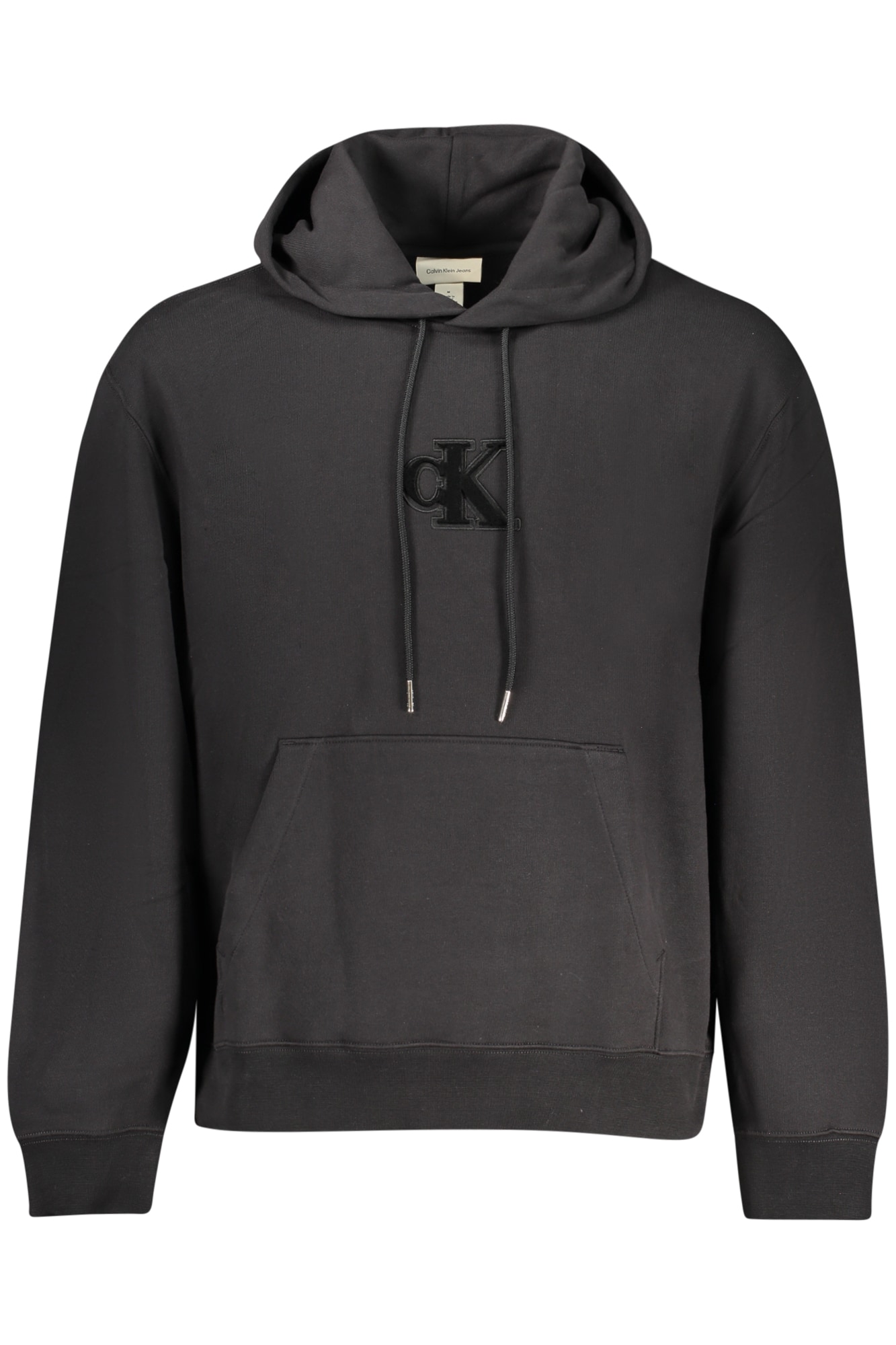 CALVIN KLEIN HERREN SCHWARZES SWEATSHIRT MIT REISSVERSCHLUSS
