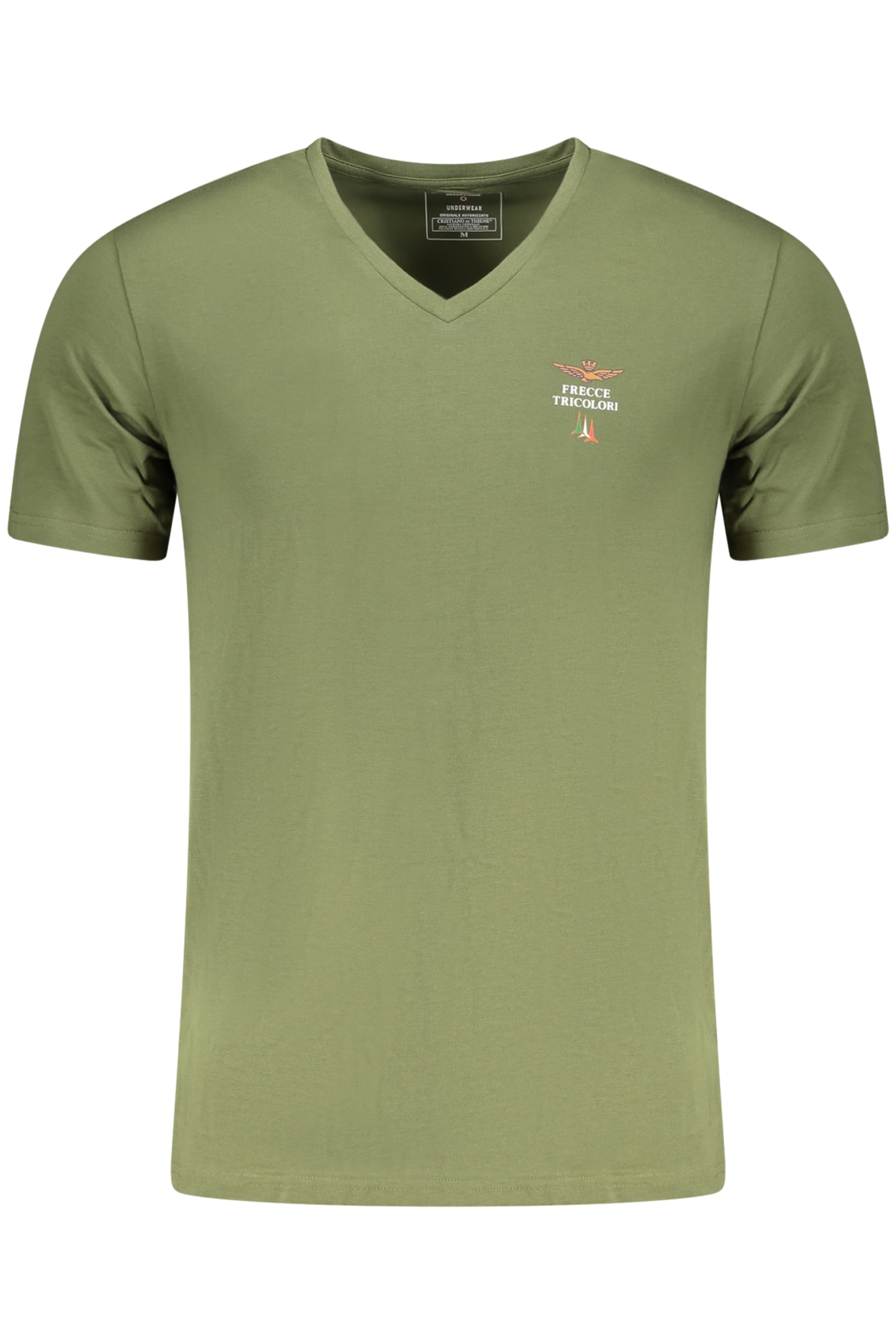 AERONAUTICA MILITARE Herren-Outdoor-T-Shirt, grün