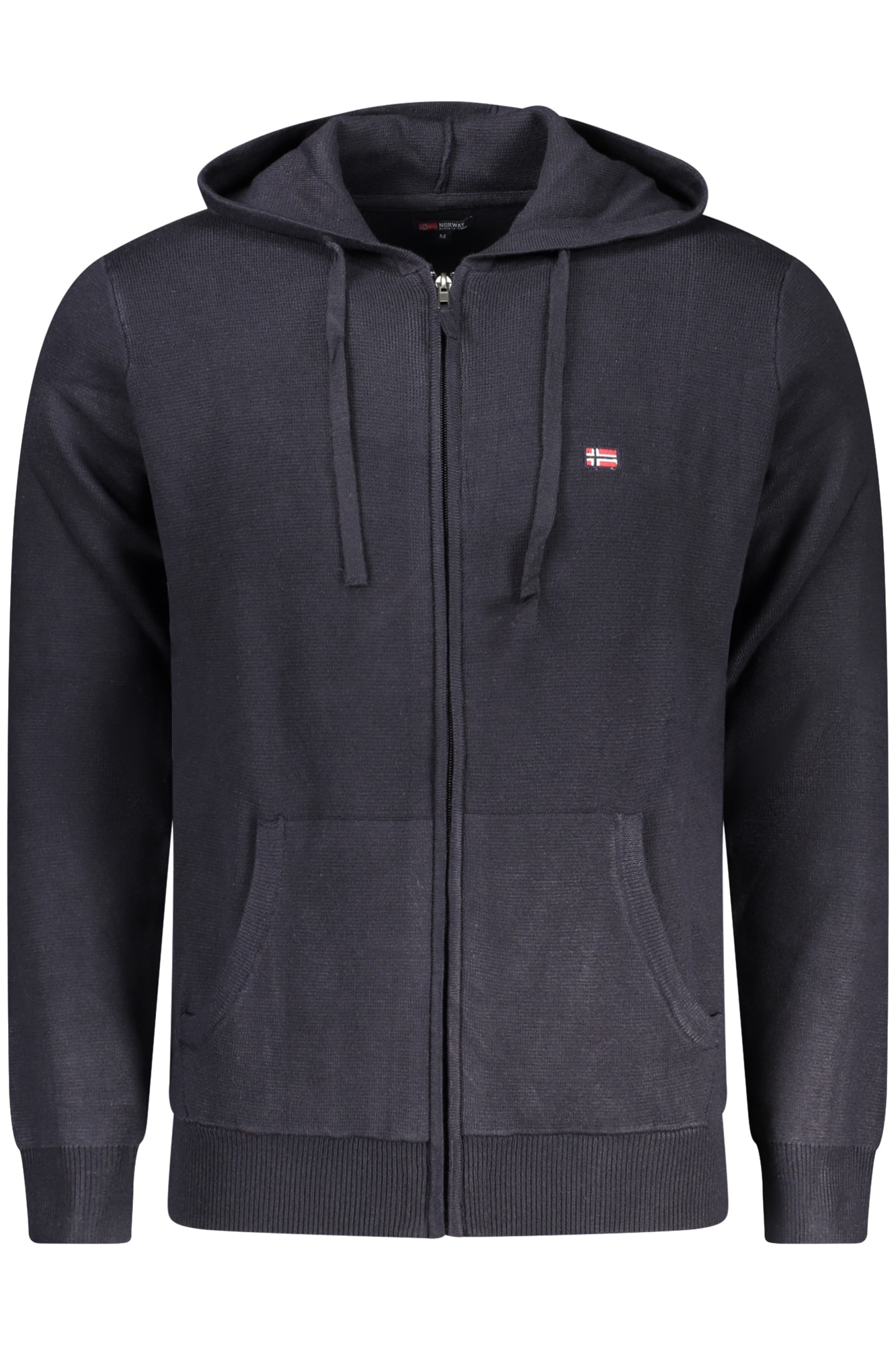 NORWEGEN 1963 HERREN BLAUER STRICKJACKE